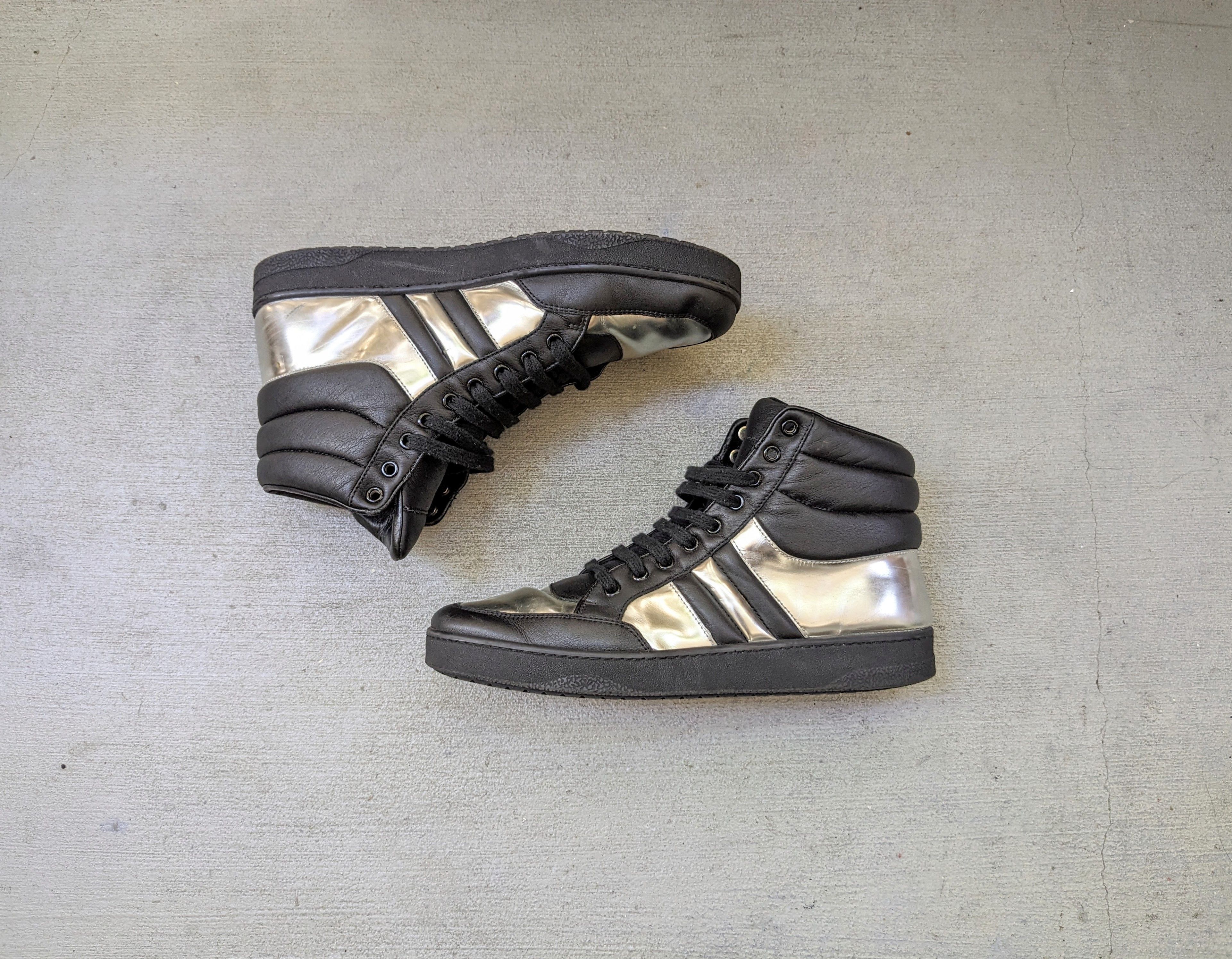 ちぃページ Gucci Monogram High Top Sneakers 'Black' 426188-KQWM0-1948