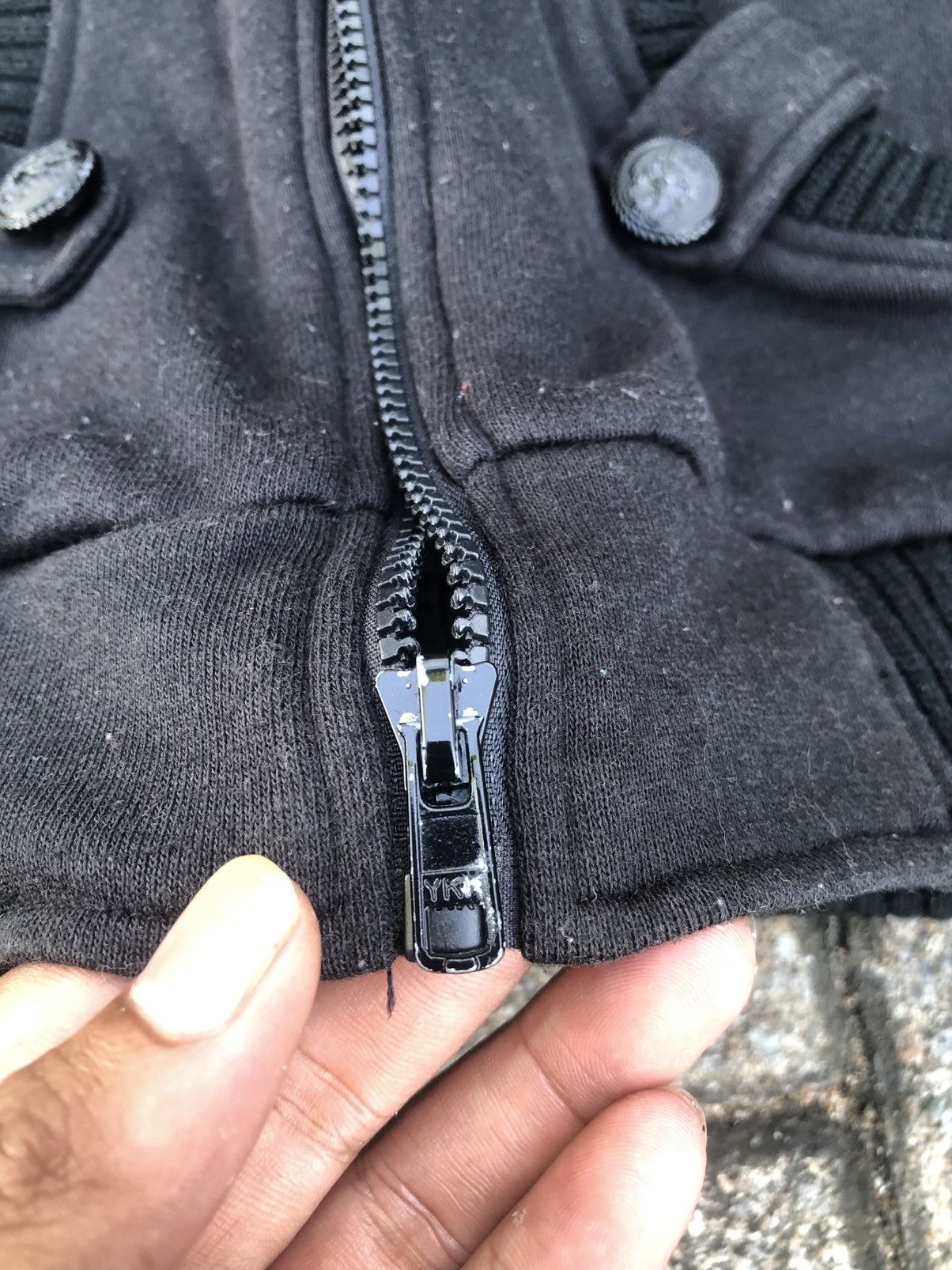 If Six Was Nine Japanese Shinny Ripple Multi Pocket black Jacket Size US L / EU 52-54 / 3 - 6 Thumbnail