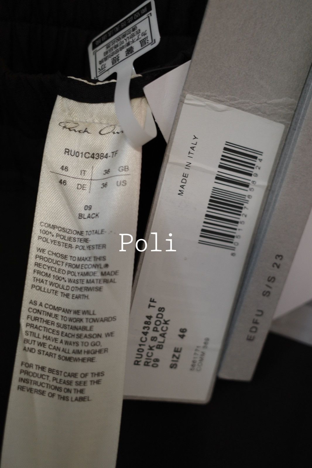 Rick Owens RICK OWENS SS23 RICK'S PODS Size US 29 - 3 Thumbnail