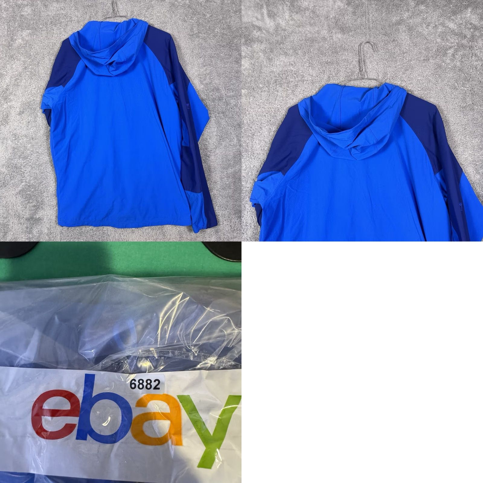 Outdoor Research Outdoor Research Softshell Jacket Men L Mid-Length Geometric Blue Hoodie Tactical Size US M / EU 48-50 / 2 - 9 Thumbnail