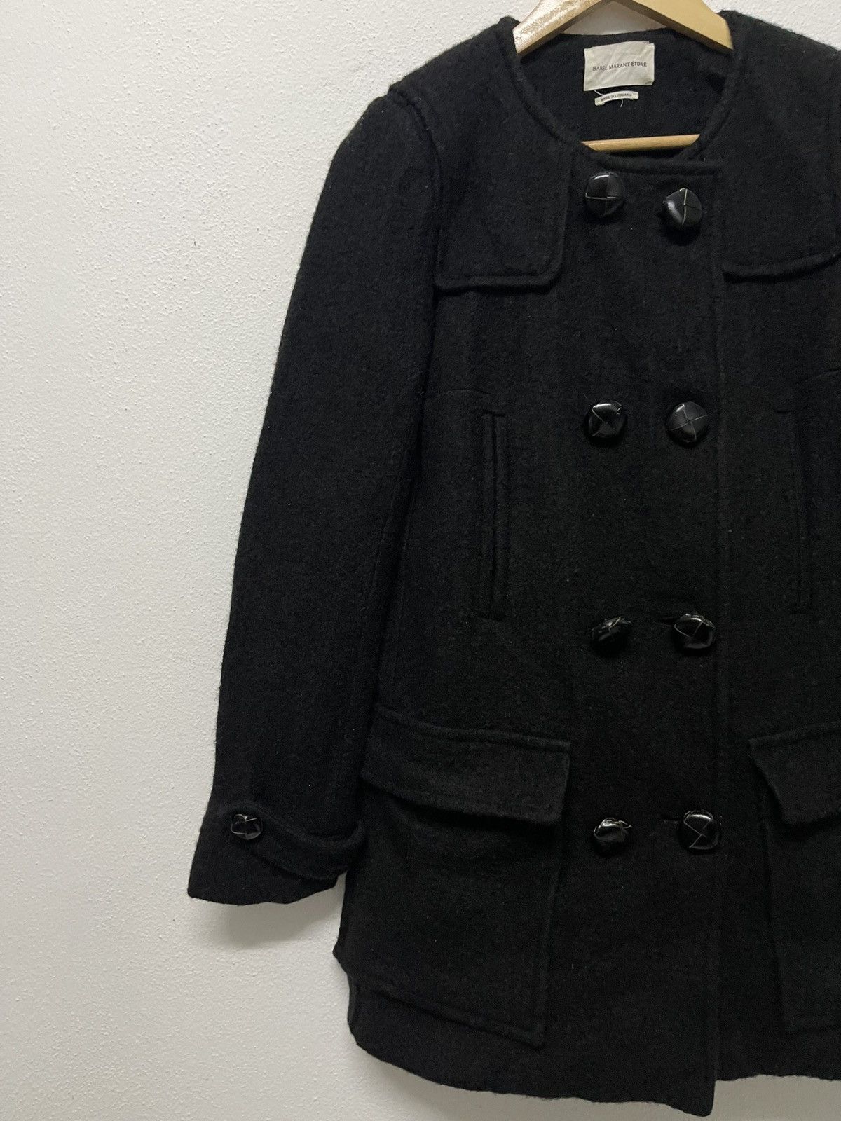 Isabel Marant 90s ISABEL MARANT ETOILE CLIFFORD COAT WOOL RARE Size XS / US 0-2 / IT 36-38 - 3 Thumbnail