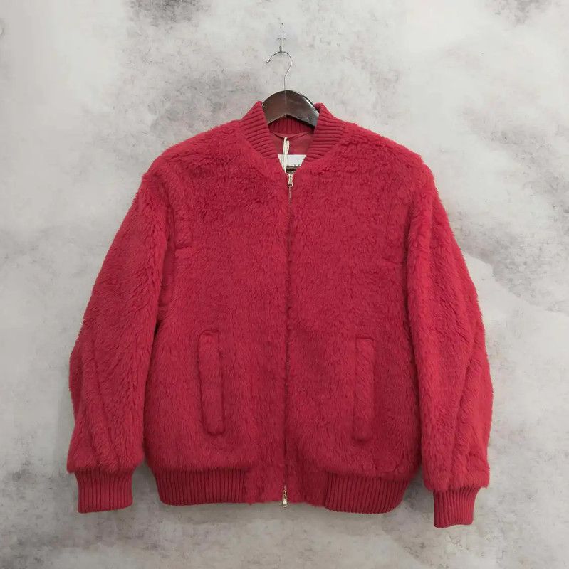 Max Mara MaxMara Cozy Red Wool Women's Jacket 0089 Size S / US 4 / IT 40 - 1 Thumbnail