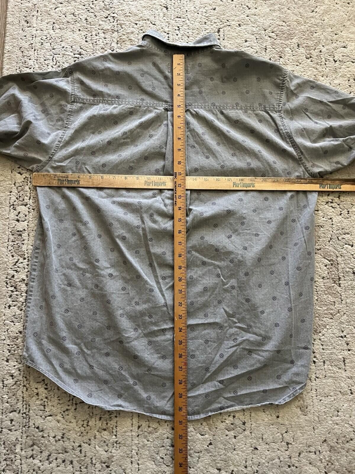 Wrangler Vintage Wrangler Timber Creek Grey Pattern Button Down⁠ L/XL Size US XL / EU 56 / 4 - 5 Thumbnail