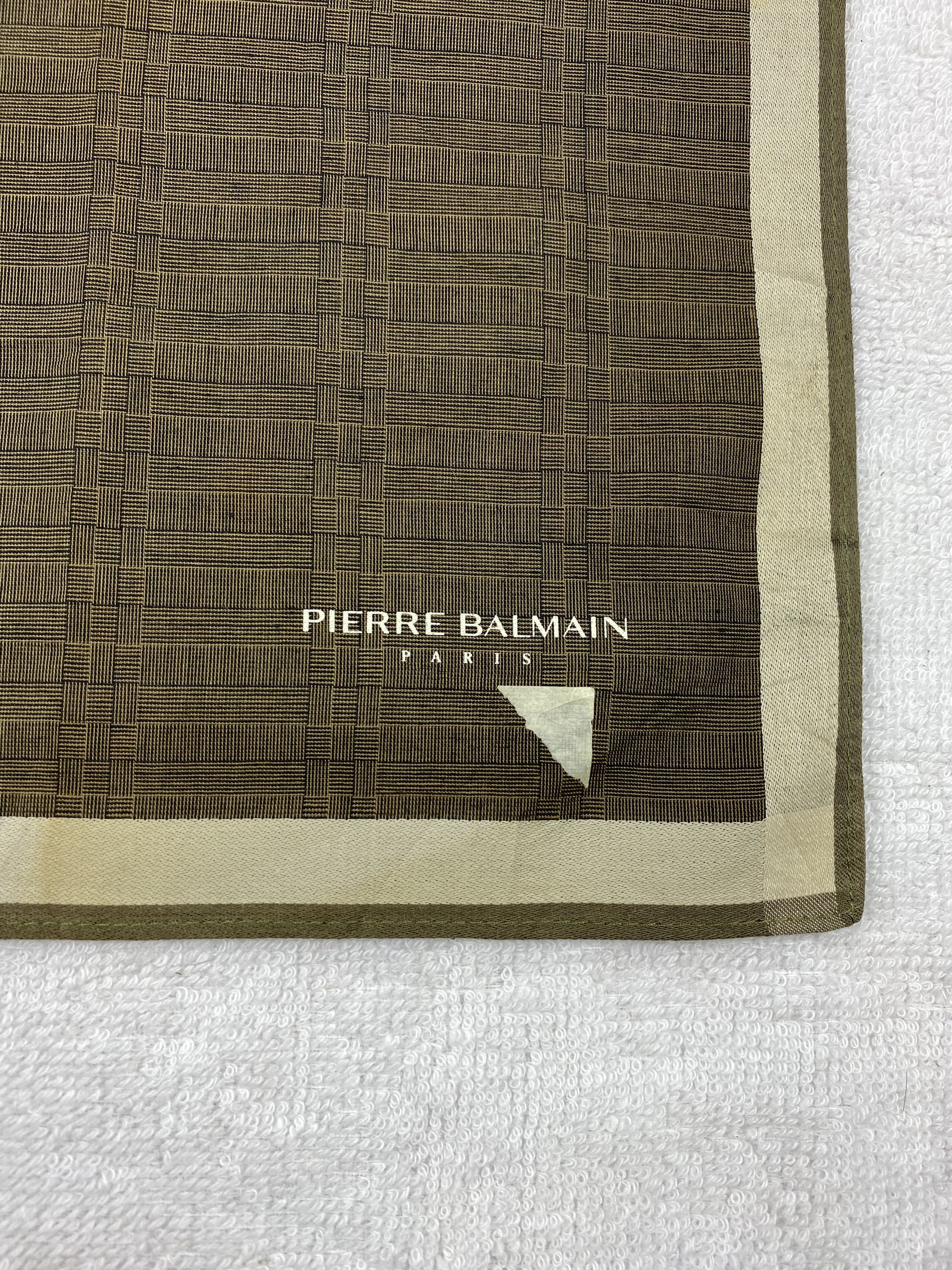 Pierre Balmain × Vintage Pierre Balmain Handkerchief / Bandana / Neckerchief Size ONE SIZE - 5 Thumbnail