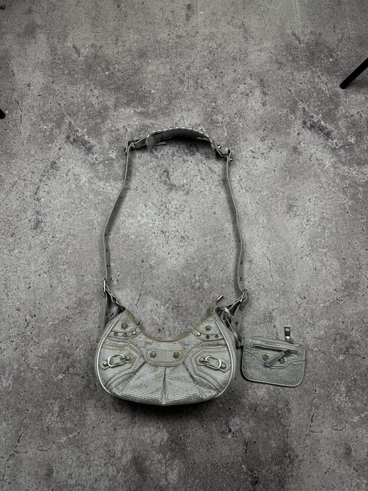 Japanese Brand Vintage Balenciaga Le Cagole Style Y2K Shoulder Bag Japanese Size ONE SIZE - 1 Thumbnail