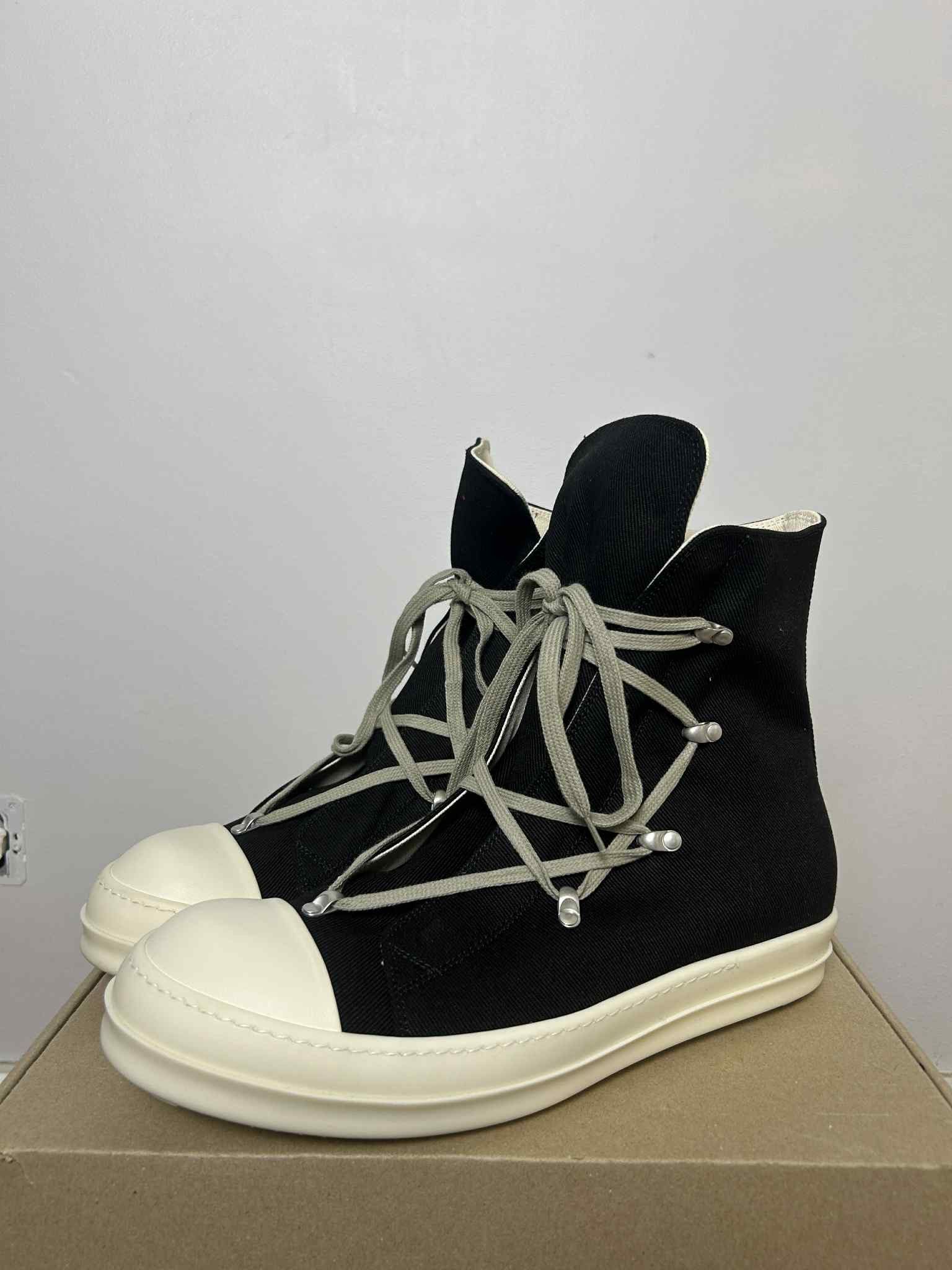 Rick Owens Drkshdw Rick Owens Drkshdw Ramones Hexagram High Size US 13 / EU 46 - 1 Thumbnail