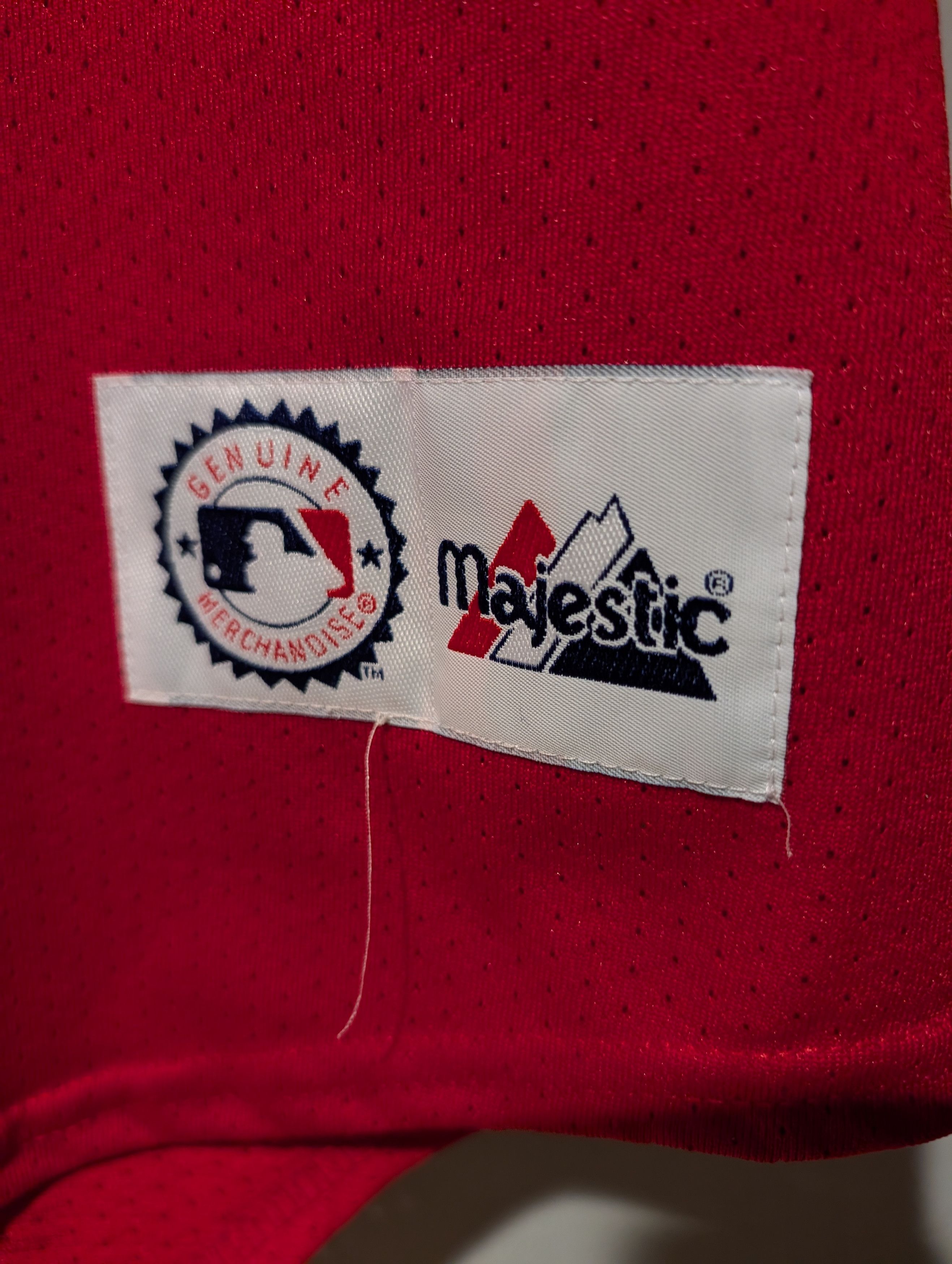 Majestic Vintage Y2K Boston Red Sox MLB Majestic Hillenbrand Jersey Size US L / EU 52-54 / 3 - 4 Thumbnail