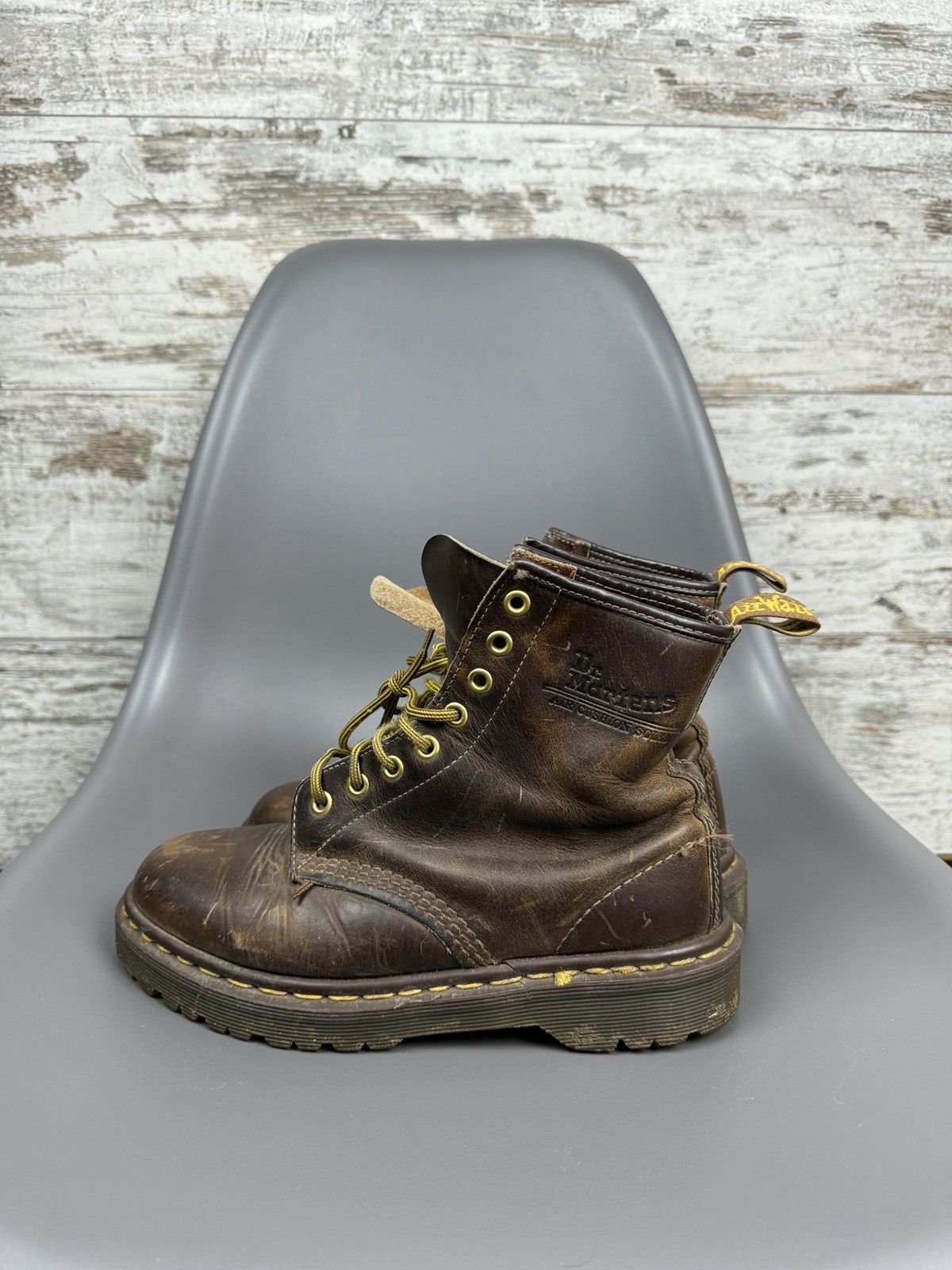 Dr. Martens × Vintage Women’s Vintage Dr.Martens Hi Top Sneakers made in England Size US 5 / EU 37 - 10 Thumbnail