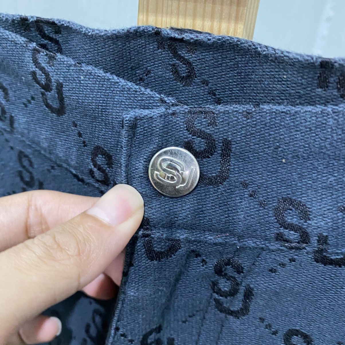 Sean John Vintage Sean John SJ Monogram Baggy Denim Pants Y2K Size US 36 / EU 52 - 6 Thumbnail