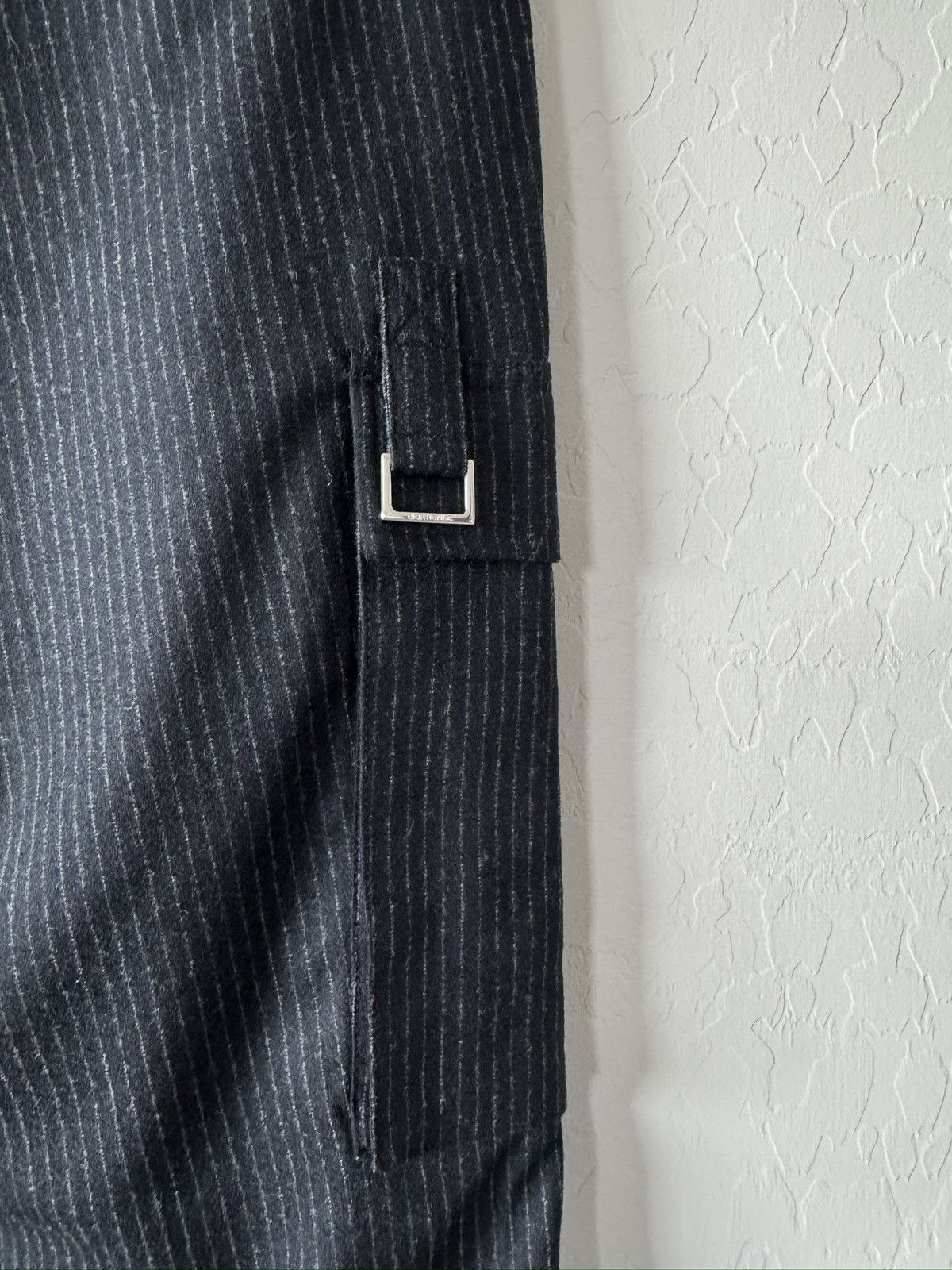 Dior DELETING FINAL $1000 Dior Navy Pinstripe Cargo Wool Pants Size US 30 / EU 46 - 7 Thumbnail