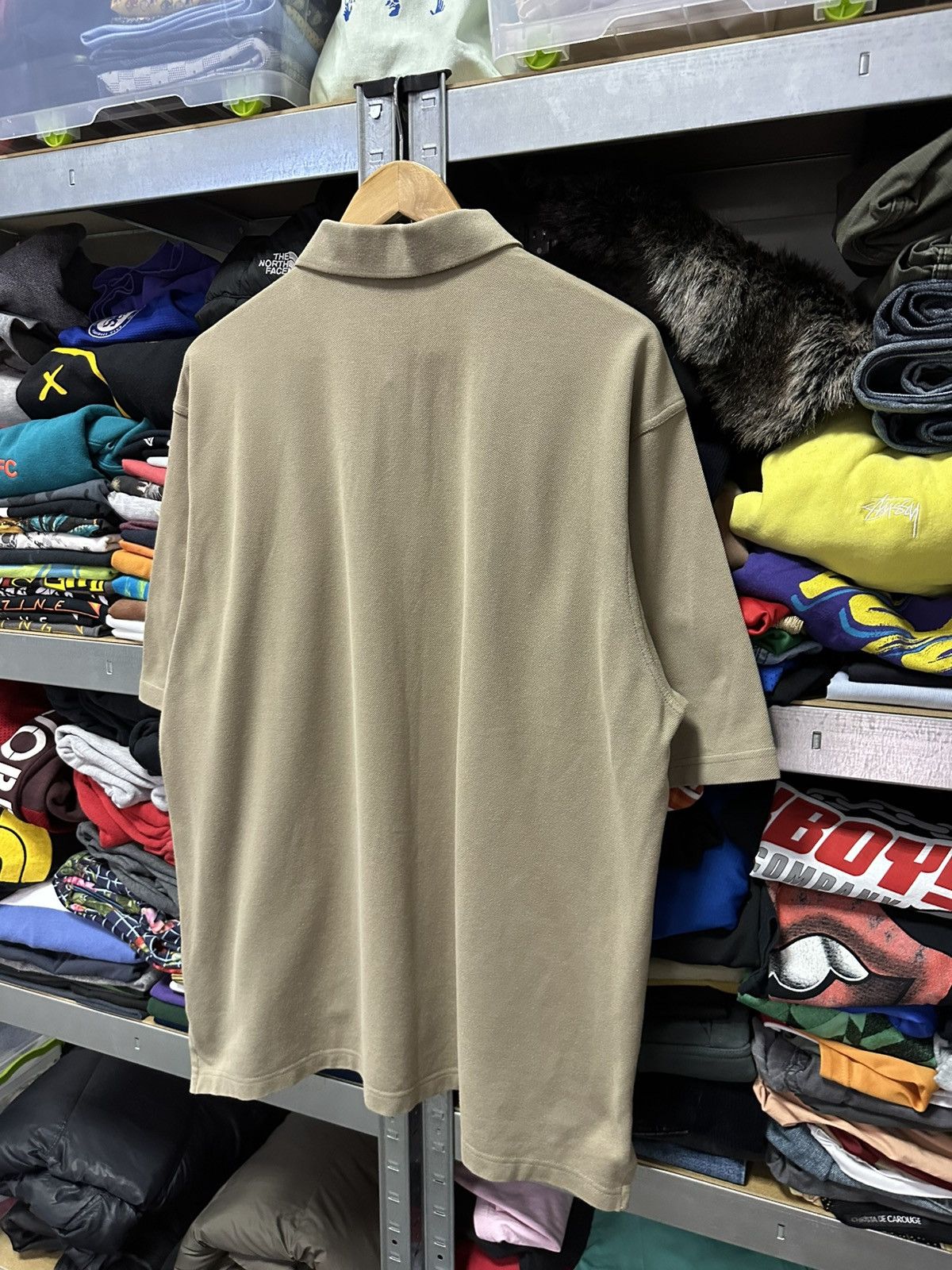 Adidas Vintage 1999 Adidas Polo Shirt Golf S/S Button Beige Top Size US XL / EU 56 / 4 - 15 Thumbnail