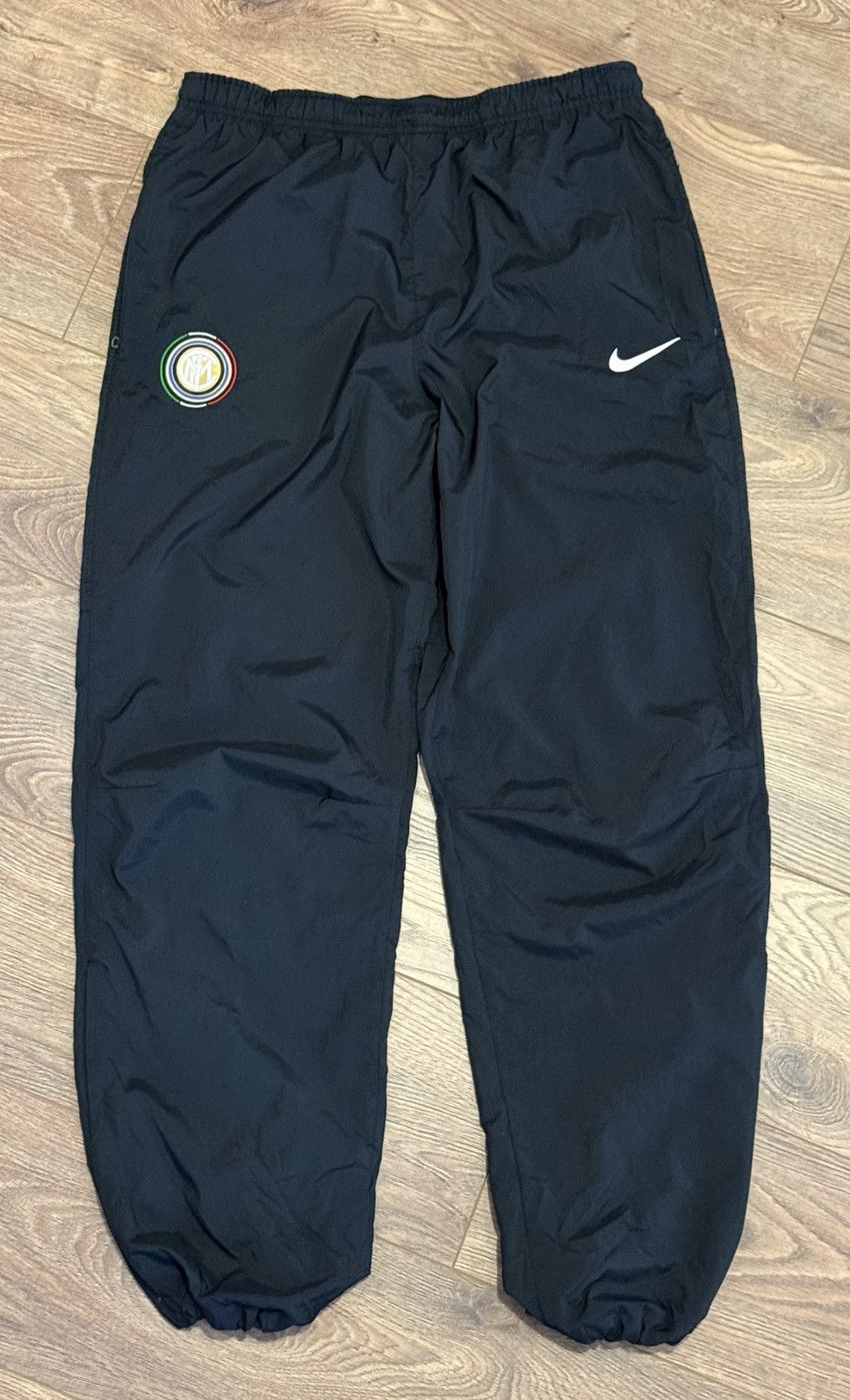 Nike Vintage Nike Inter Milan Football Pants Sweatpants Soccer M Size US 33 - 1 Thumbnail