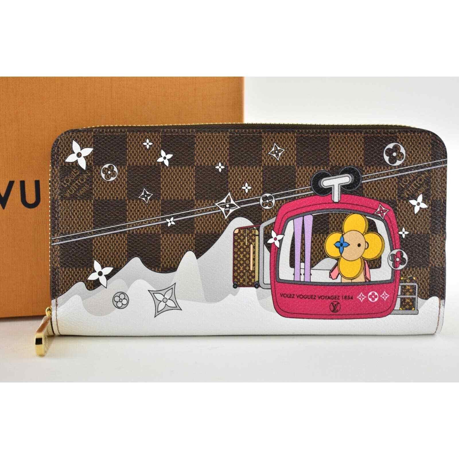 Louis Vuitton Louis Vuitton Brown Damier Ebene Zippy Coin Purse Wallet Size ONE SIZE - 3 Thumbnail