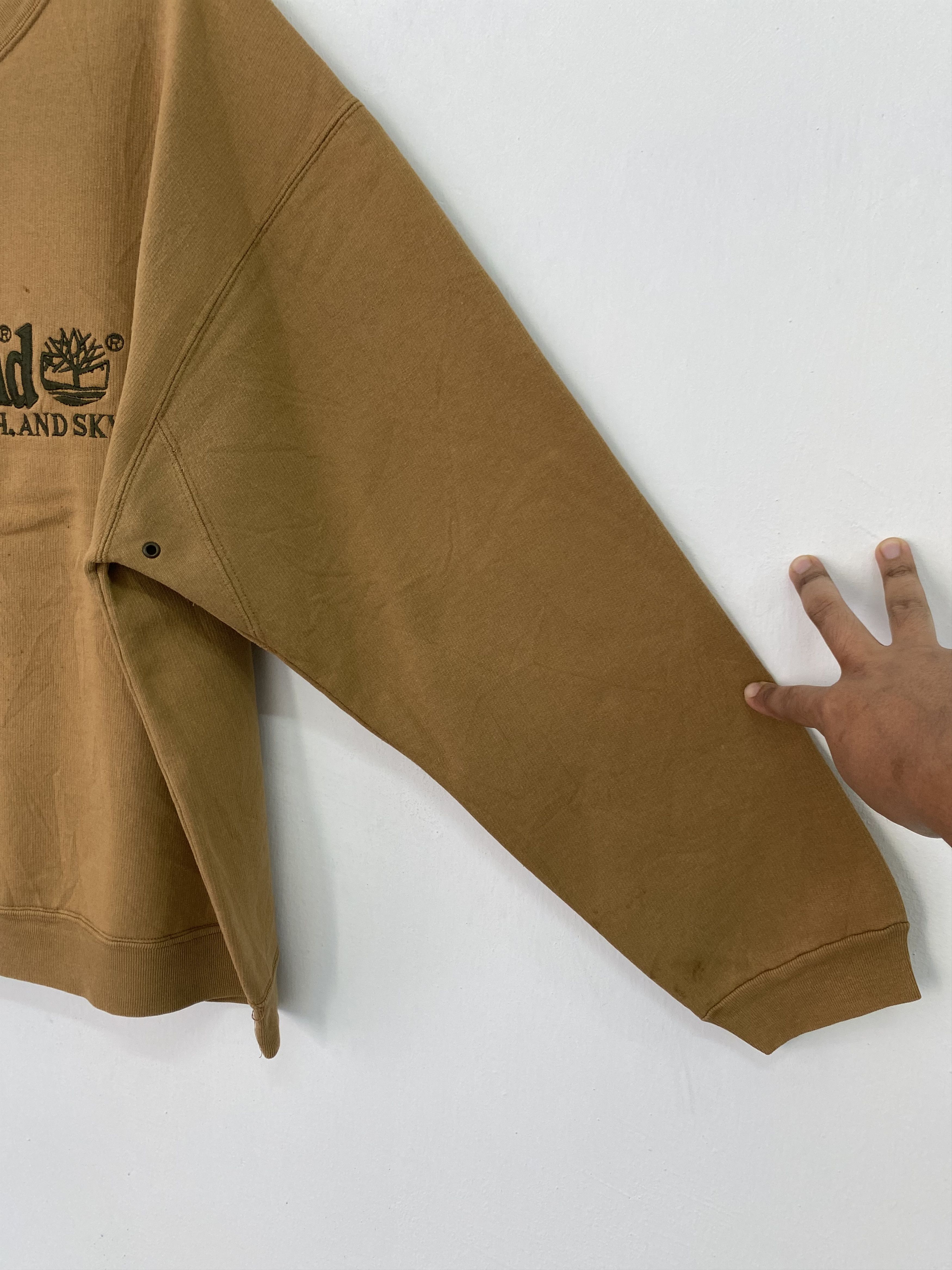 Timberland × Vintage Vintage Timberland Weathergear Sweatshirt Large Timberland Size US L / EU 52-54 / 3 - 7 Thumbnail