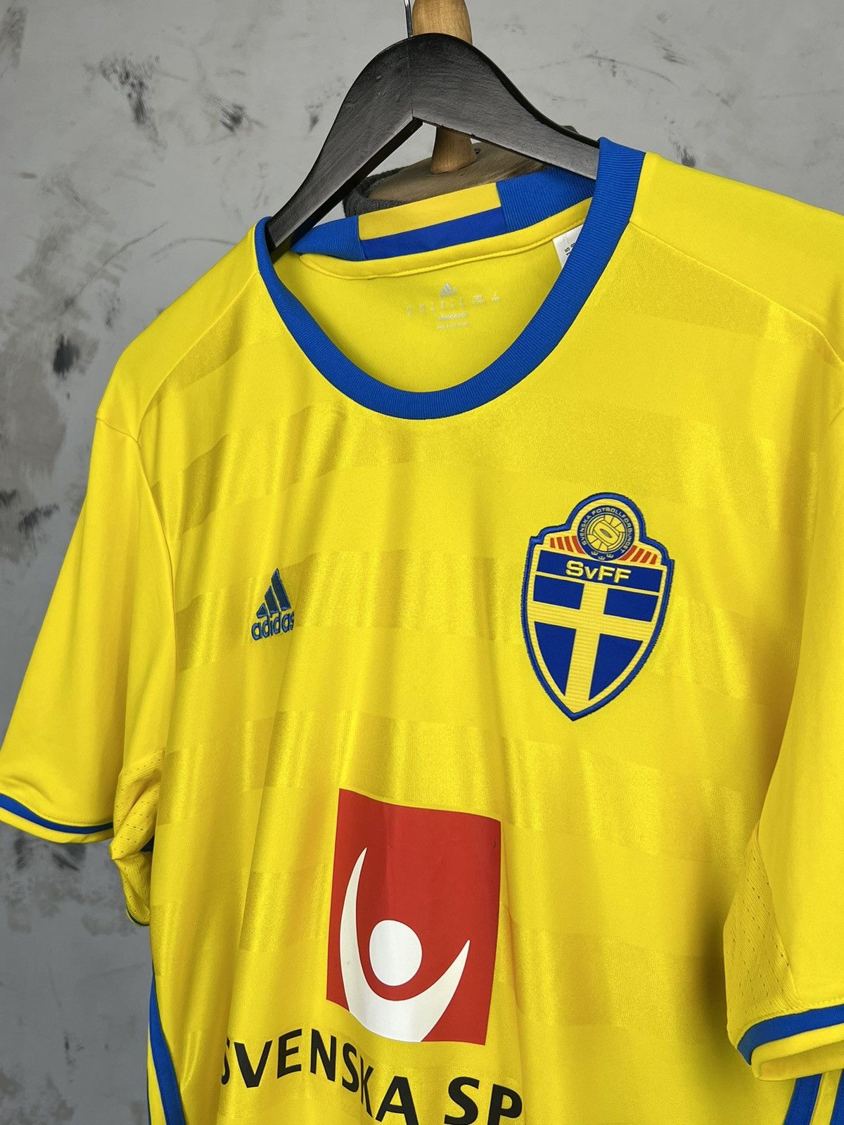 Adidas Adidas Sweden National Team Jersey Shirt 2016 Size XL Size US XL / EU 56 / 4 - 2 Thumbnail