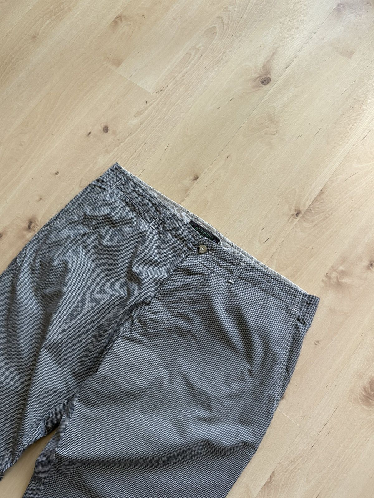 Etro Etro Milano vintage archive checkered trousers chino pants Size US 36 / EU 52 - 3 Thumbnail