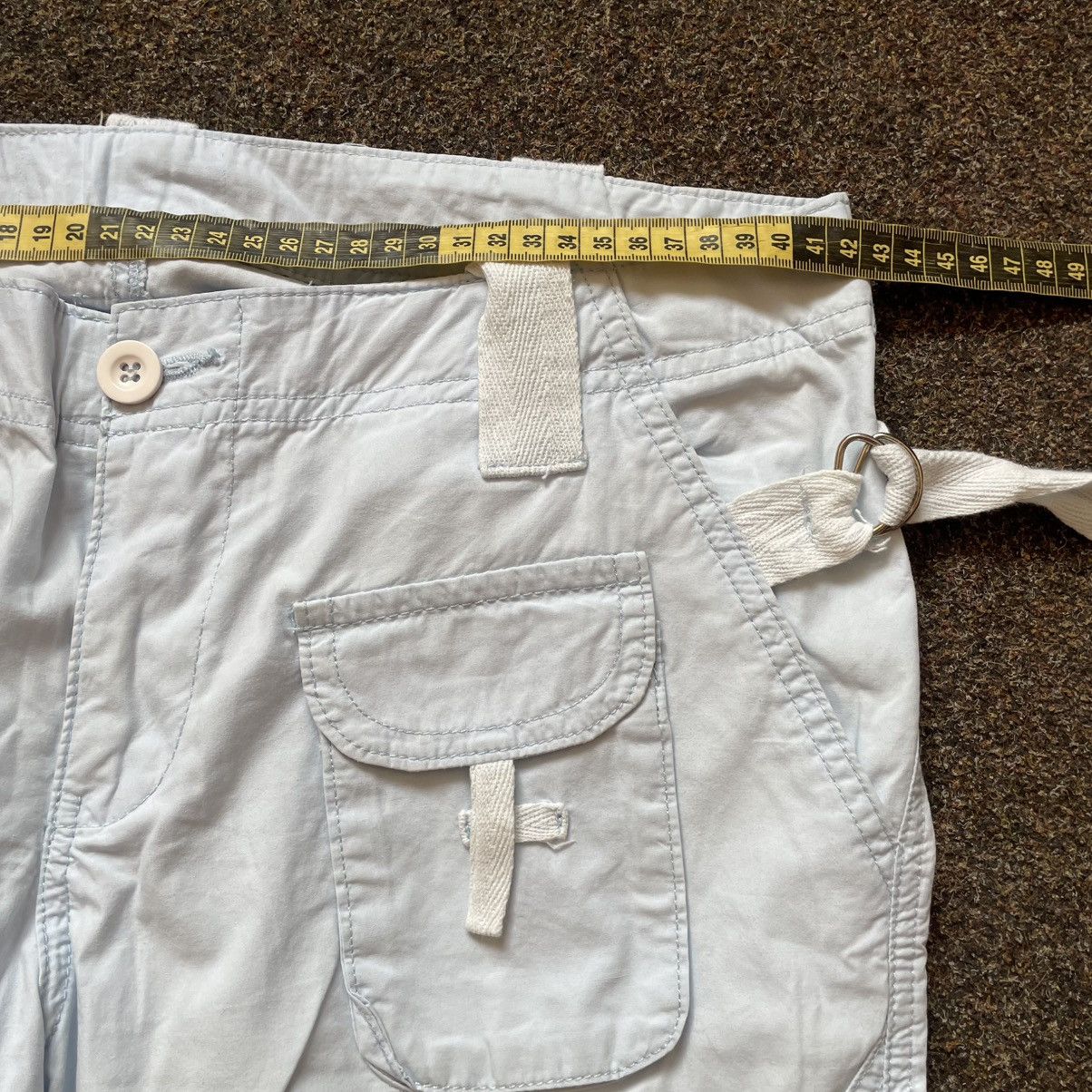 Vintage Vintage Y2K Baggy Cargo Pants Cream Workwear Skate Faded 32 Size 32" / US 10 / IT 46 - 6 Thumbnail