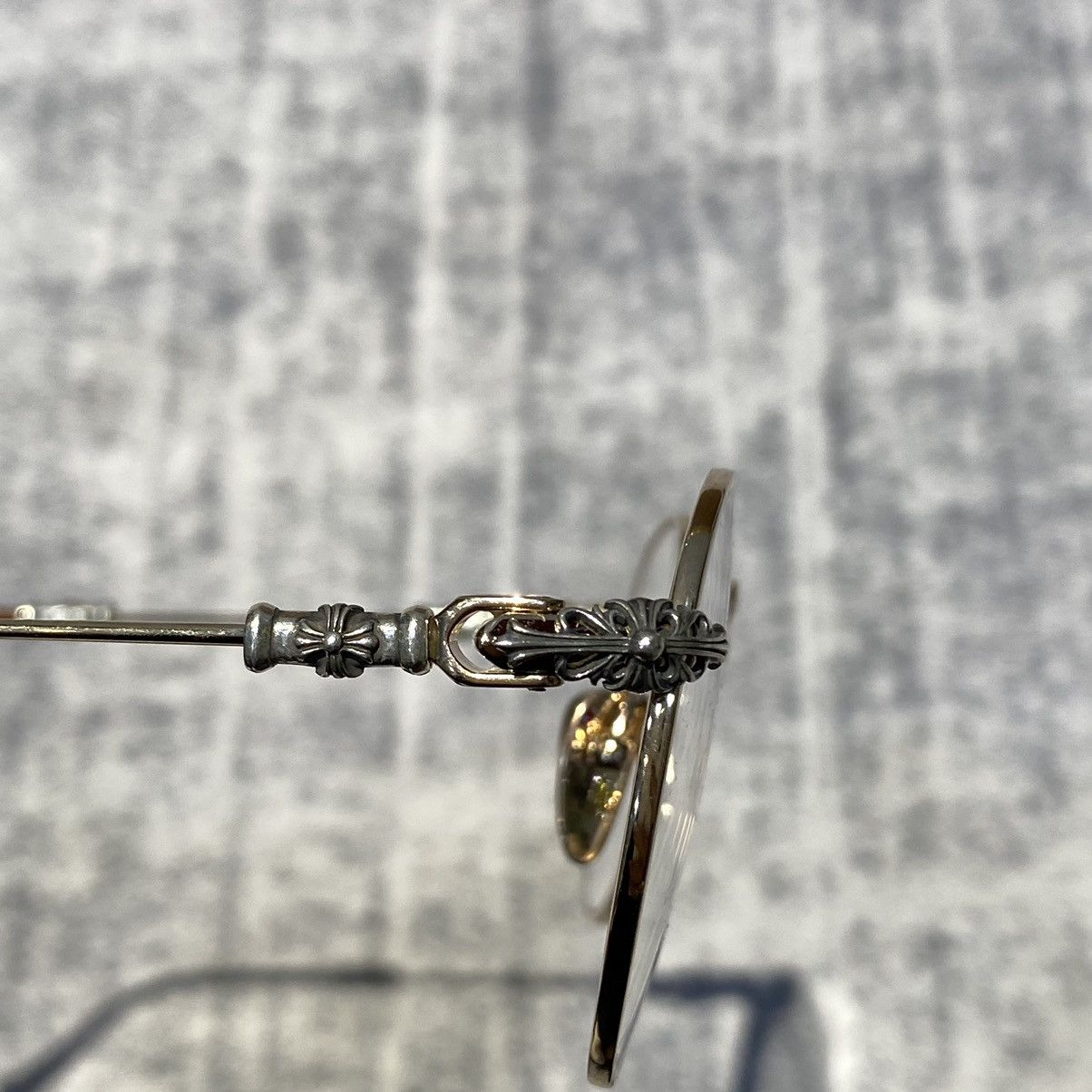 Chrome Hearts CHROME HEARTS BUBBA-A GOLD PLATED/ PLASTIC Size ONE SIZE - 4 Thumbnail