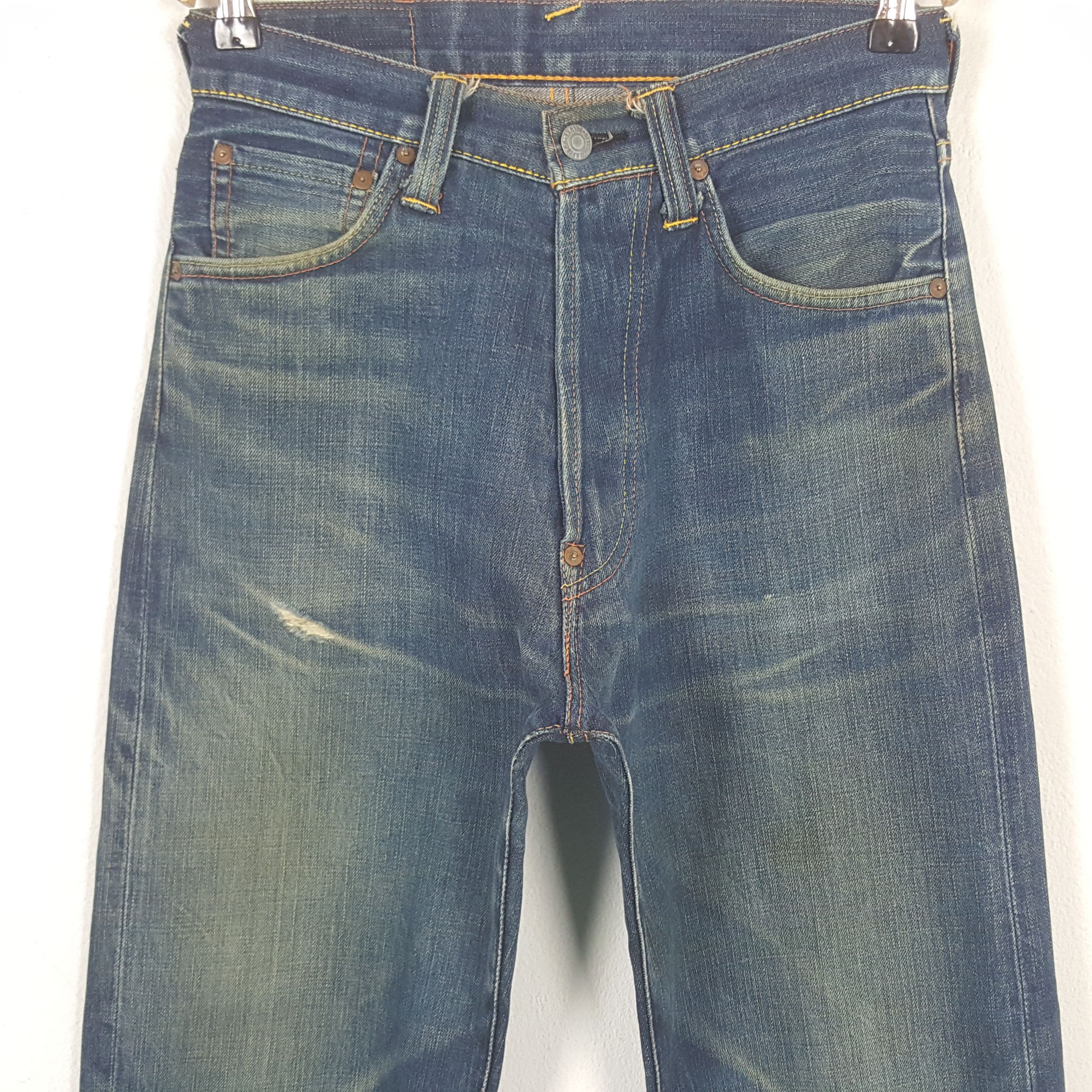 Evisu × Japanese Brand Vintage Evisu Japan Custom Daicock Art Denim Jeans Size US 28 / EU 44 - 5 Thumbnail