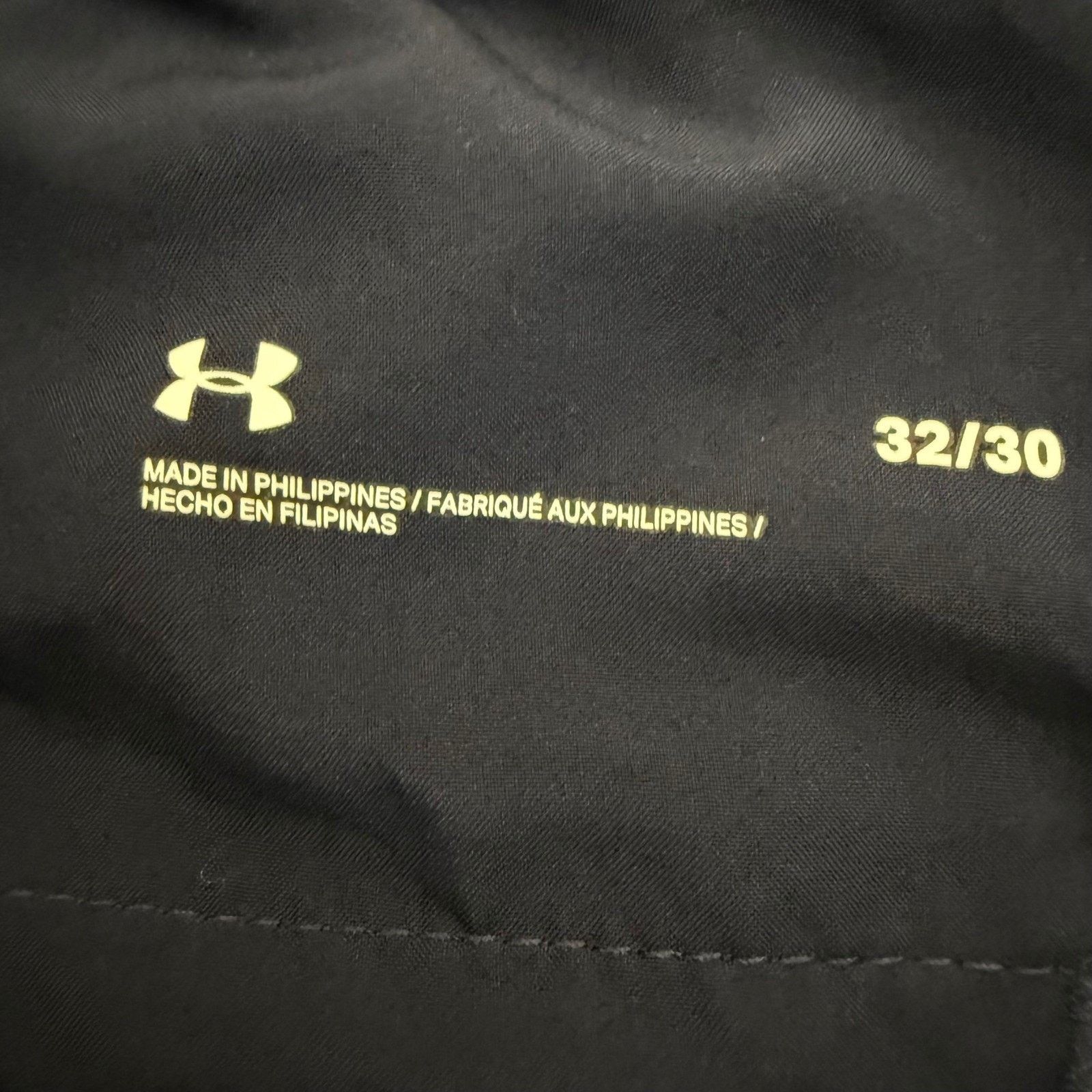 Under Armour Under Armour Mens Golf Chino Pants Blue 32x30 (Fits 30x29) Size US 30 / EU 46 - 2 Thumbnail