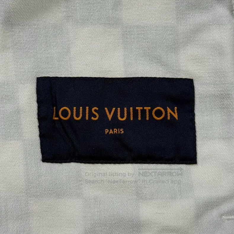 Louis Vuitton Louis Vuitton White and green checkered denim jacket Size US S / EU 44-46 / 1 - 5 Thumbnail