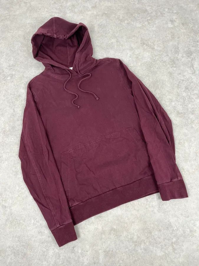 Dries Van Noten AW2019 Dries van Noten Bordeaux Psycho Hallucination Back Hoodie Size US S / EU 44-46 / 1 - 5 Thumbnail