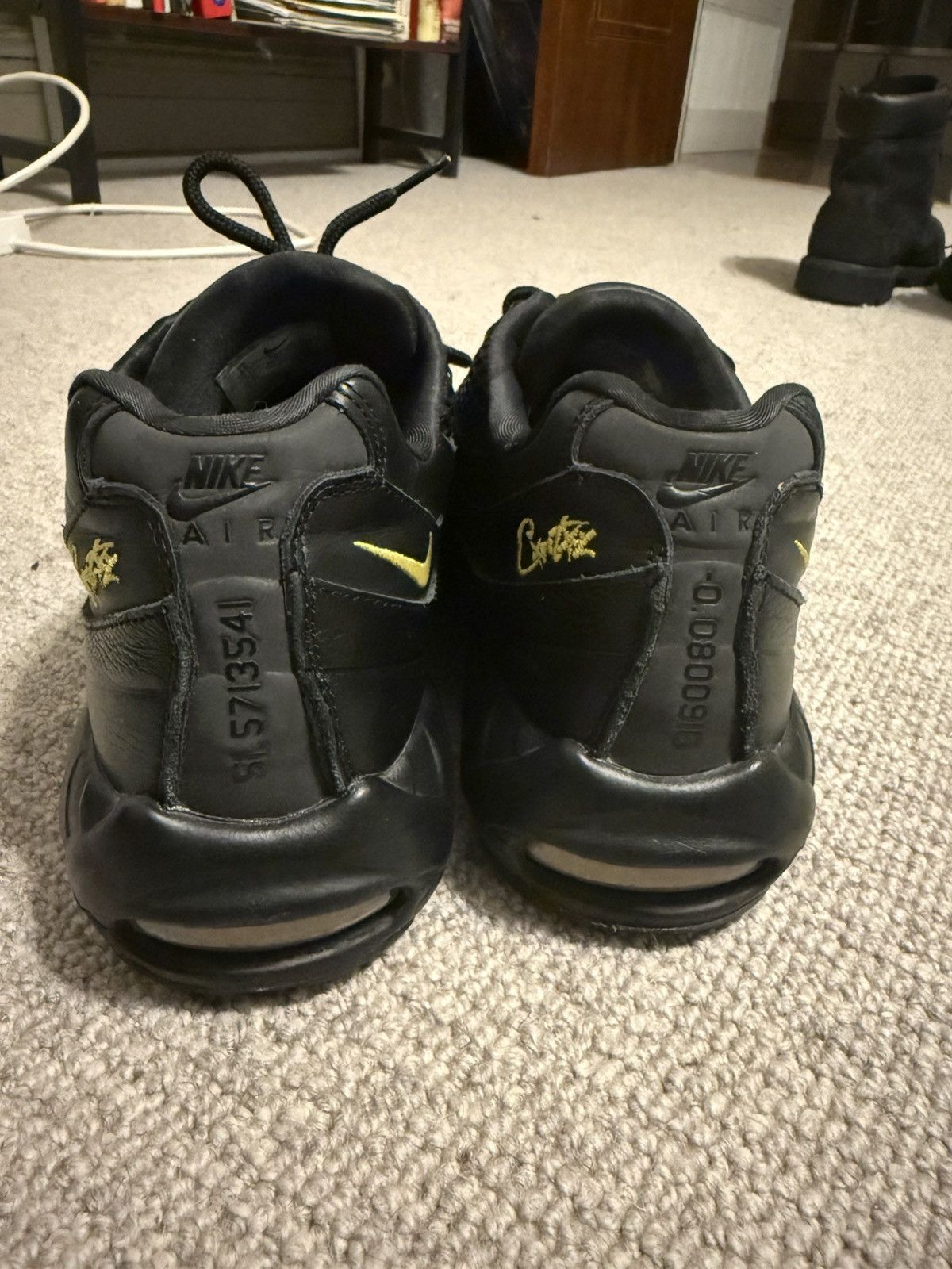 Corteiz × Nike Corteiz Air Max 95 Honey Black Size US 13 / EU 46 - 5 Thumbnail