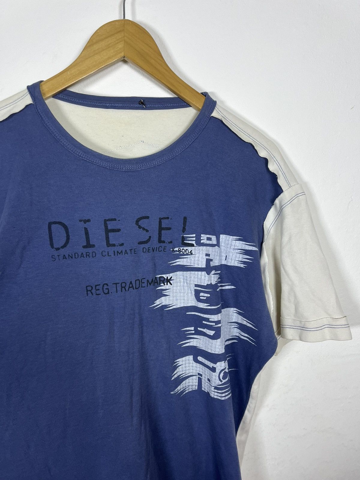 Diesel Diesel Avant-Garde T-Shirt Vintage Streetwear Y2K Size US L / EU 52-54 / 3 - 3 Thumbnail