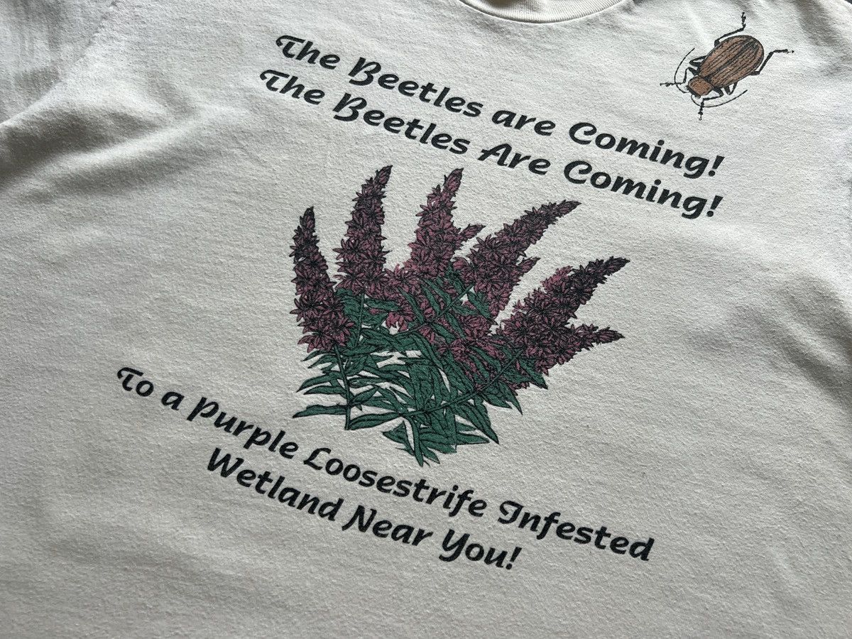 Vintage The Beetles Are Coming : Double Side Size US L / EU 52-54 / 3 - 7 Thumbnail