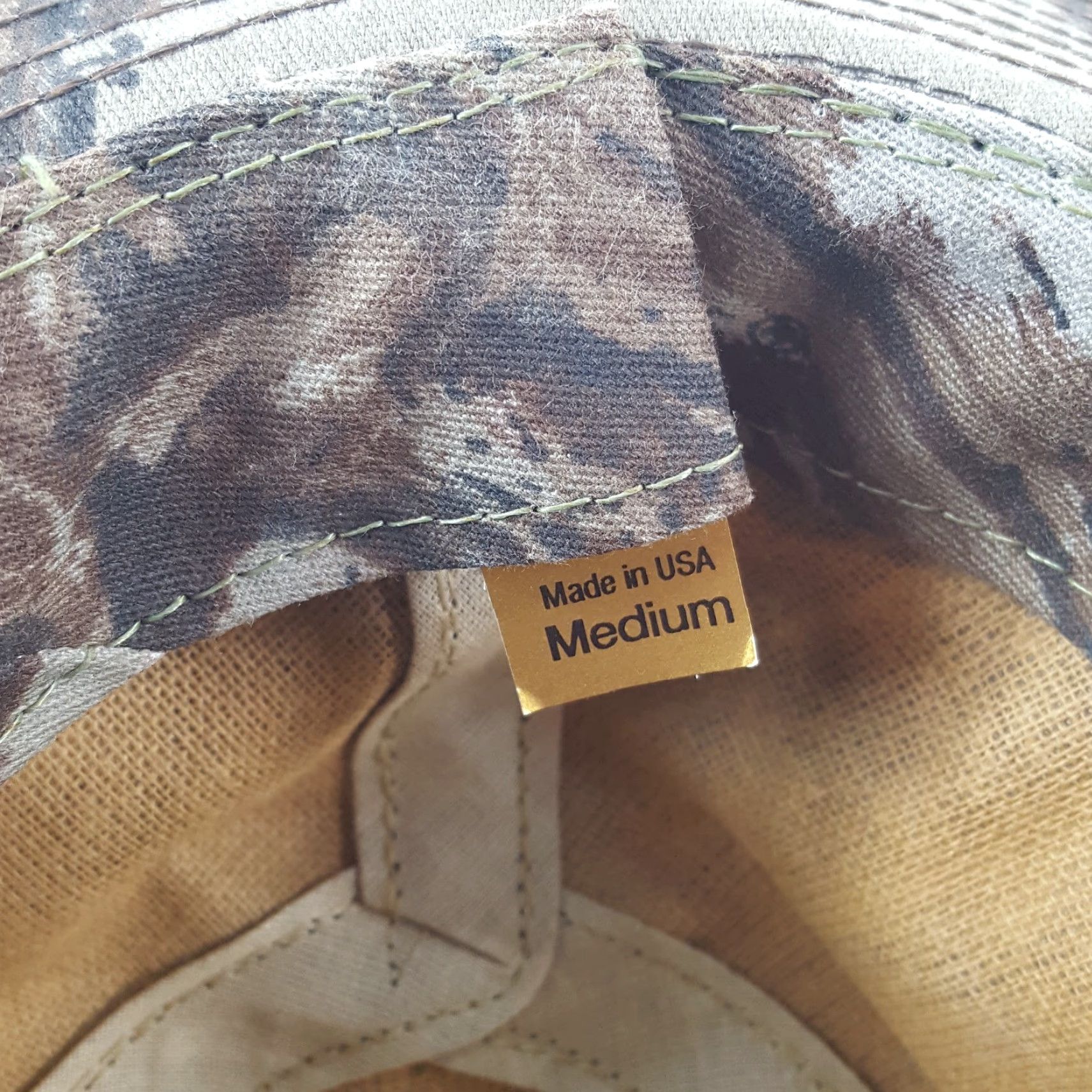 Vintage VINTAGE Mossy Oak Camouflage Hunting Safari Hat Men Adult Medium Outdoor Sun UV Protection Cotton Canvas 90s 00s Y2K Size ONE SIZE - 8 Thumbnail