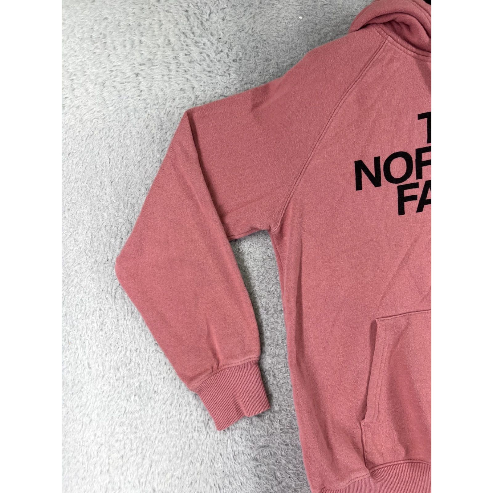 The North Face The North Face Womens Pink Hoodie Pullover Long Sleeve Activewear Small Cotton Jersey Size S / US 4 / IT 40 - 3 Thumbnail