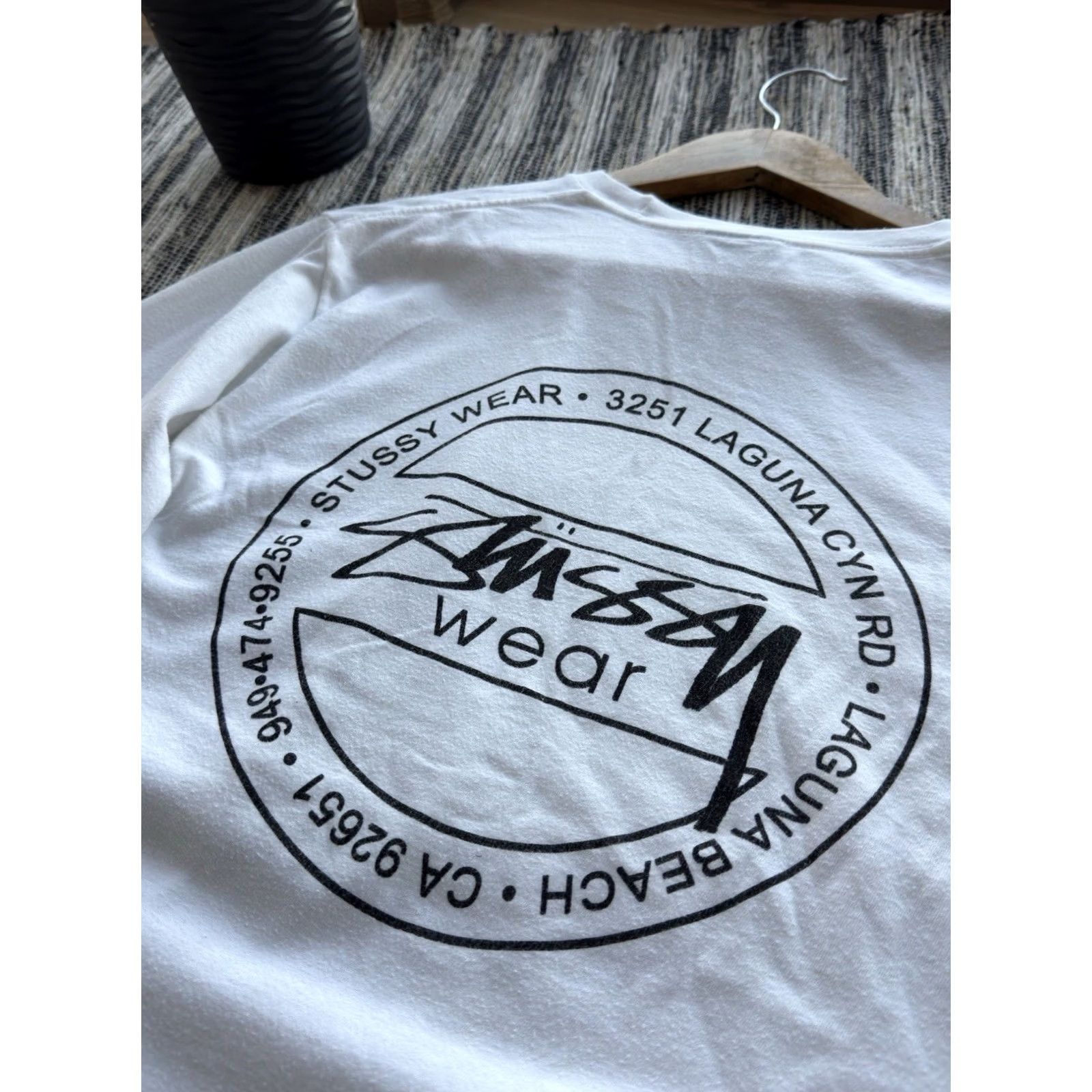 Logo 7 Stussy Big Logo Classic Y2K White Long Sleeve S Men Size US S / EU 44-46 / 1 - 3 Thumbnail