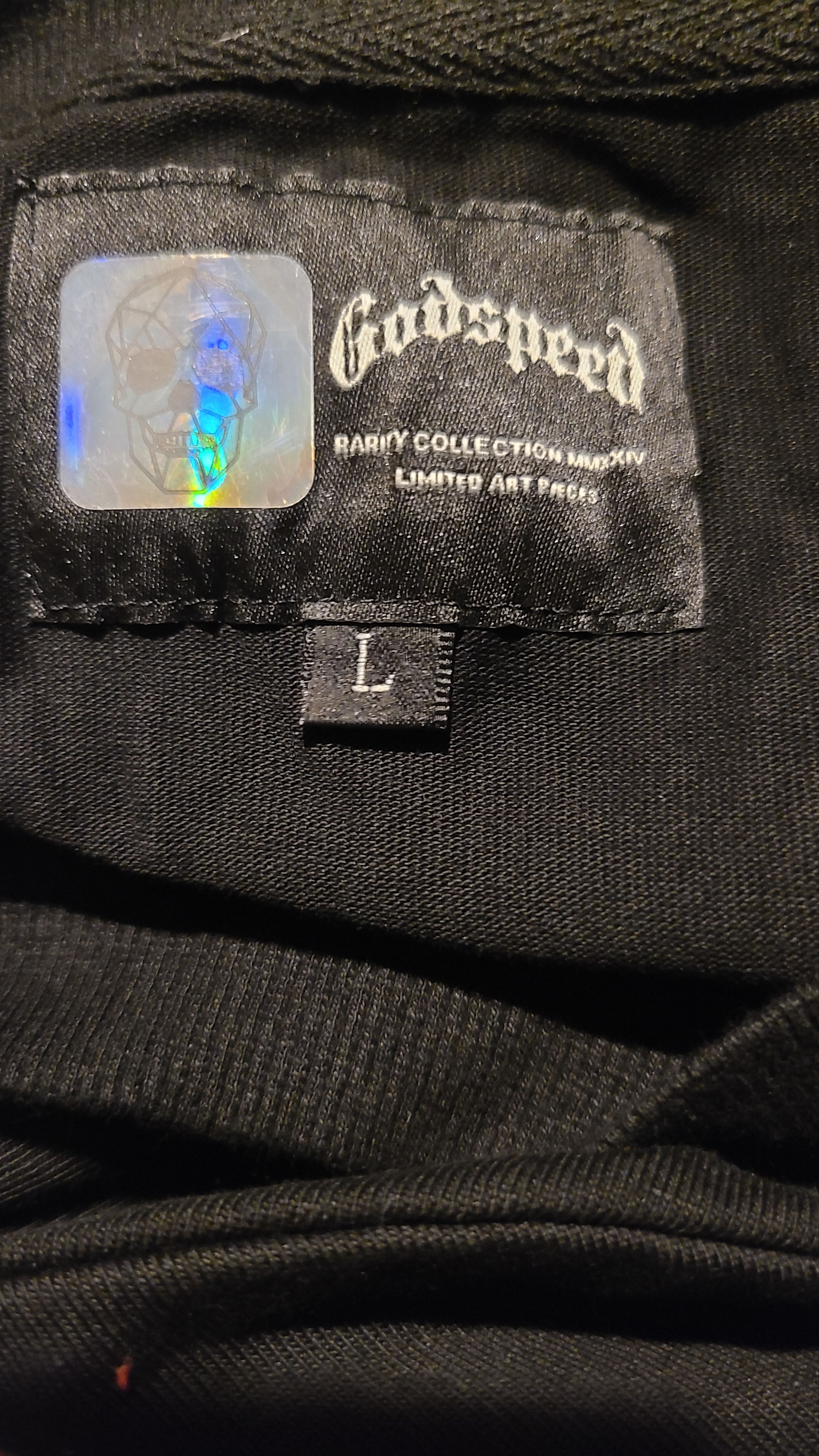 Godspeed Godspeed Black Long Sleeve Graphic Tee Size US L / EU 52-54 / 3 - 4 Thumbnail