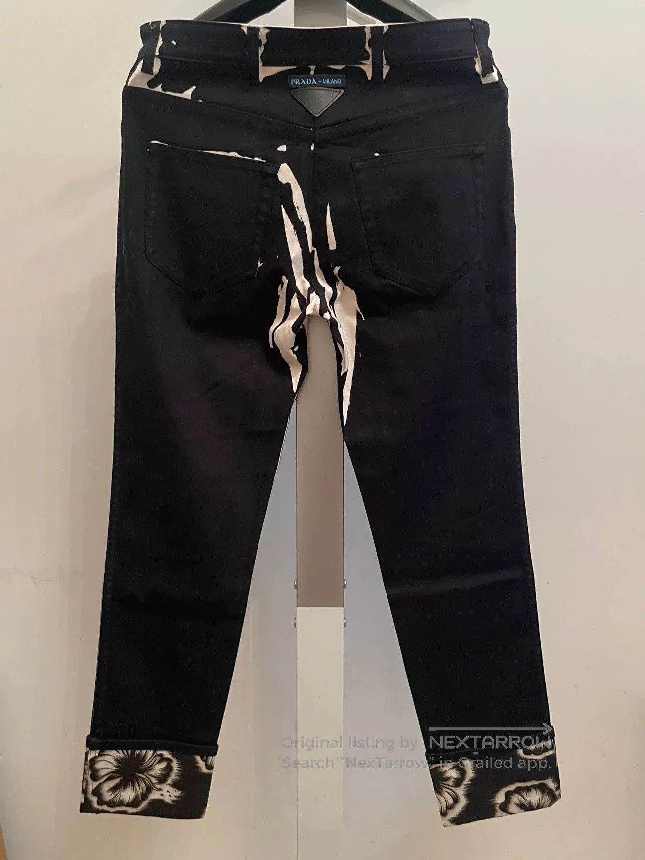 Prada Prada Triangle Logo Casual Pants. Size 26" / US 2 / IT 38 - 1 Thumbnail