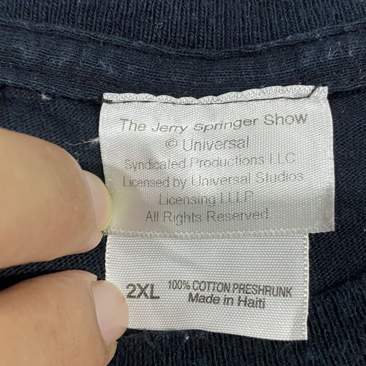 Vintage The jerry spring tv show film movie official security crew Size US XXL / EU 58 / 5 - 6 Thumbnail