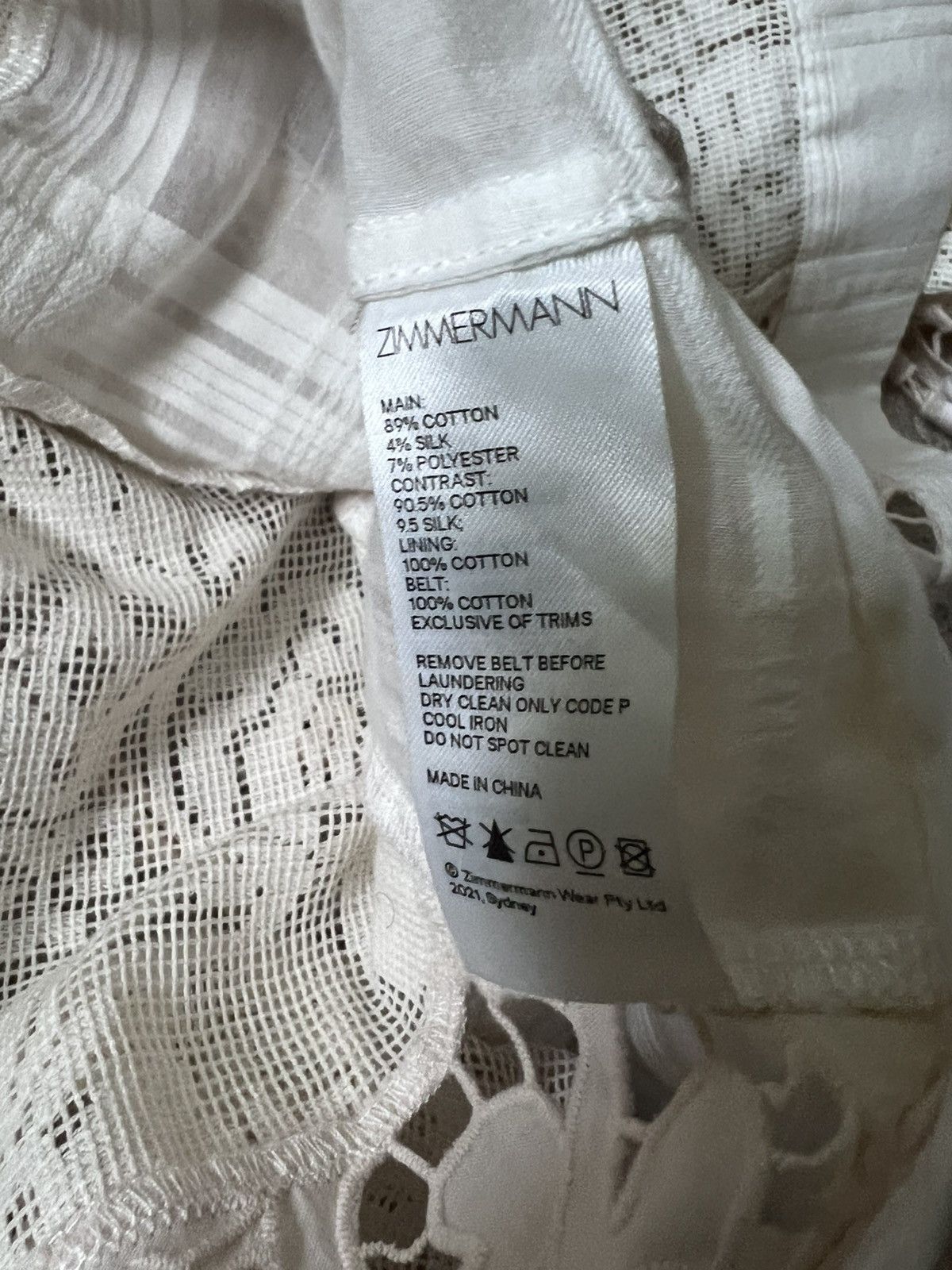 Zimmermann Zimmerman Printed Dress Size S / US 4 / IT 40 - 3 Thumbnail