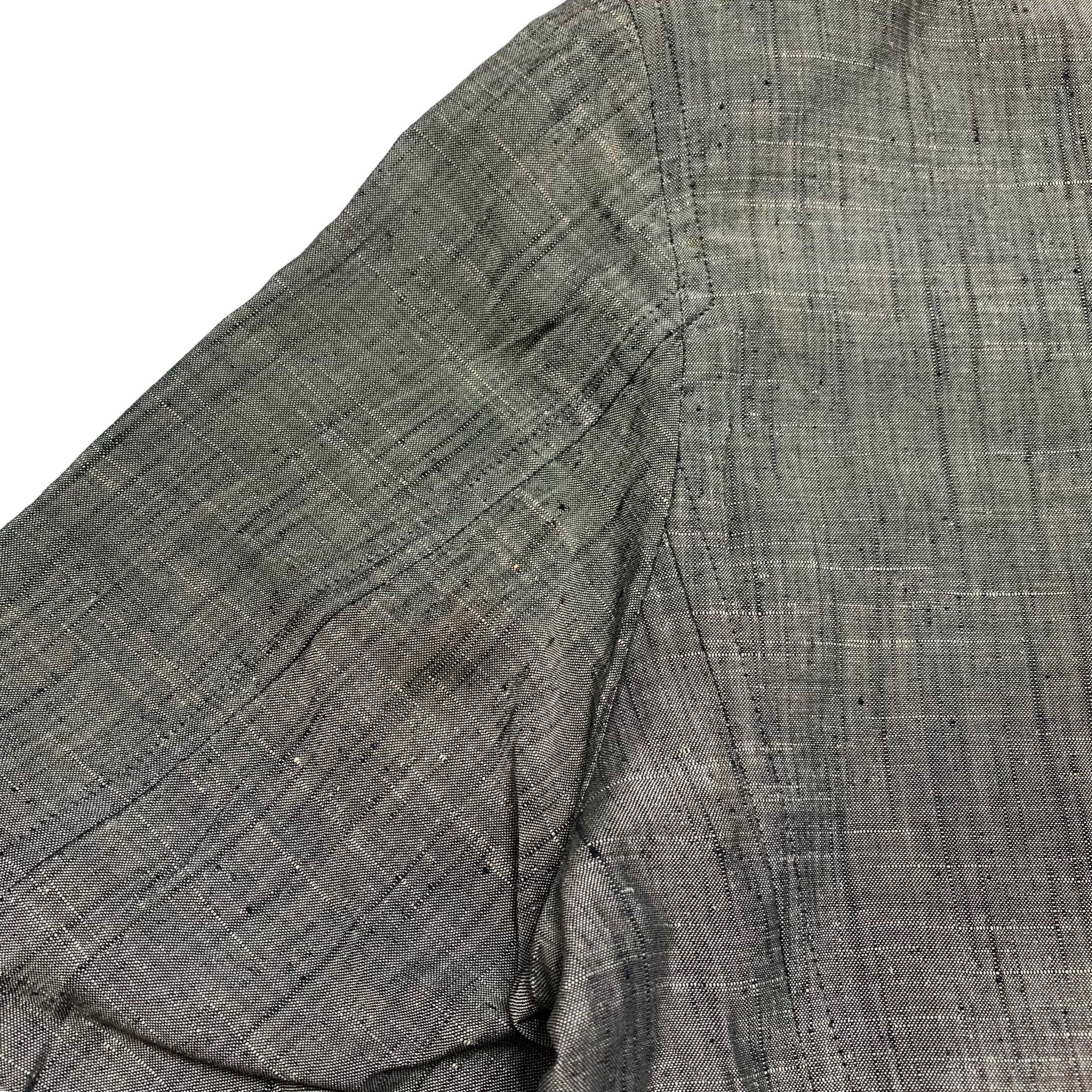 Yohji Yamamoto Vintage 80s Yohji Yamamoto SIgnature Silk Coat Blazer Size M / US 6-8 / IT 42-44 - 8 Thumbnail