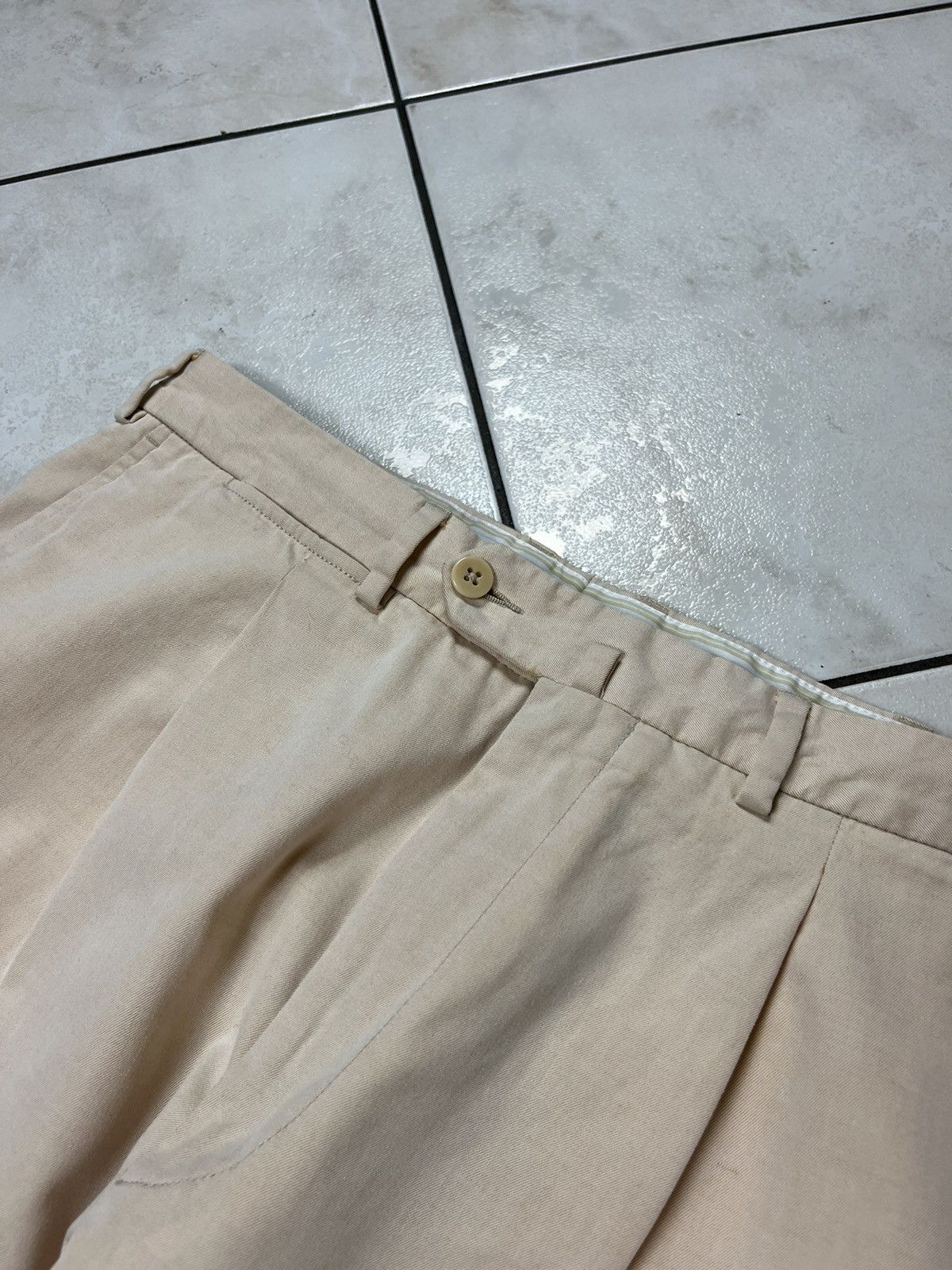 Ermenegildo Zegna Ermenegildo Zegna casual creased pants pleated trousers Size US 34 / EU 50 - 12 Thumbnail