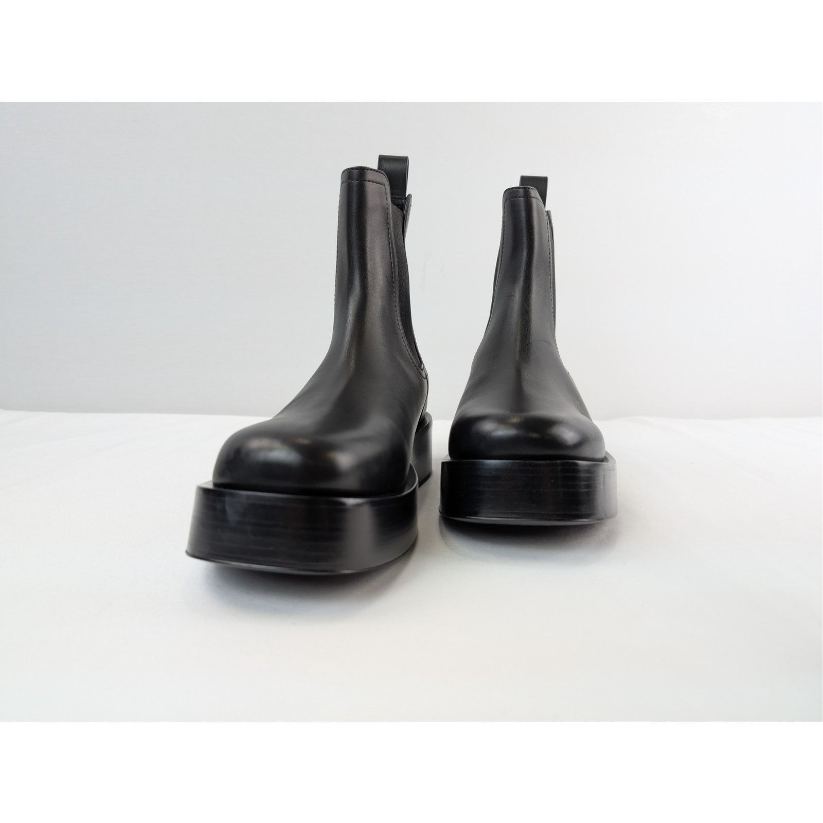 Bottega Veneta o1rshd1 Daisy Calf Torino Ankle Boots in Black Size US 10 / EU 43 - 6 Thumbnail