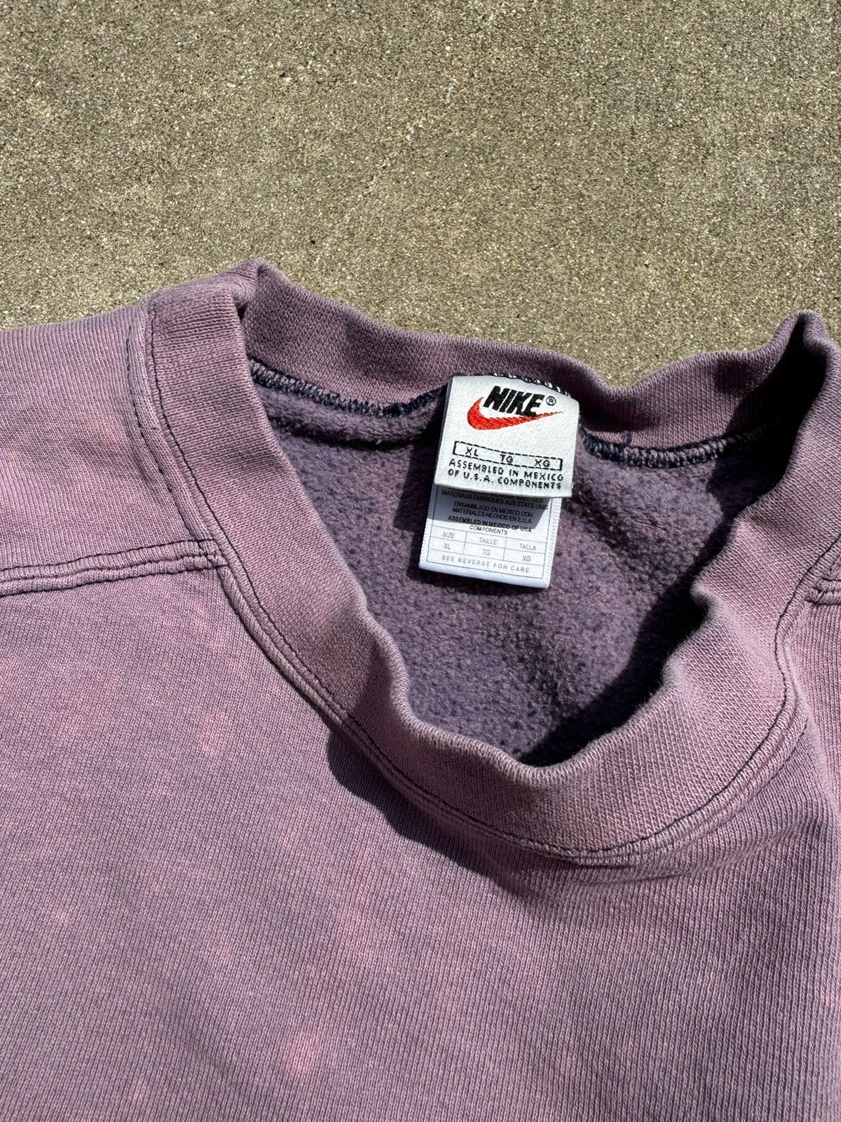 Nike Acid Wash Nike Crewneck Size US XL / EU 56 / 4 - 2 Thumbnail