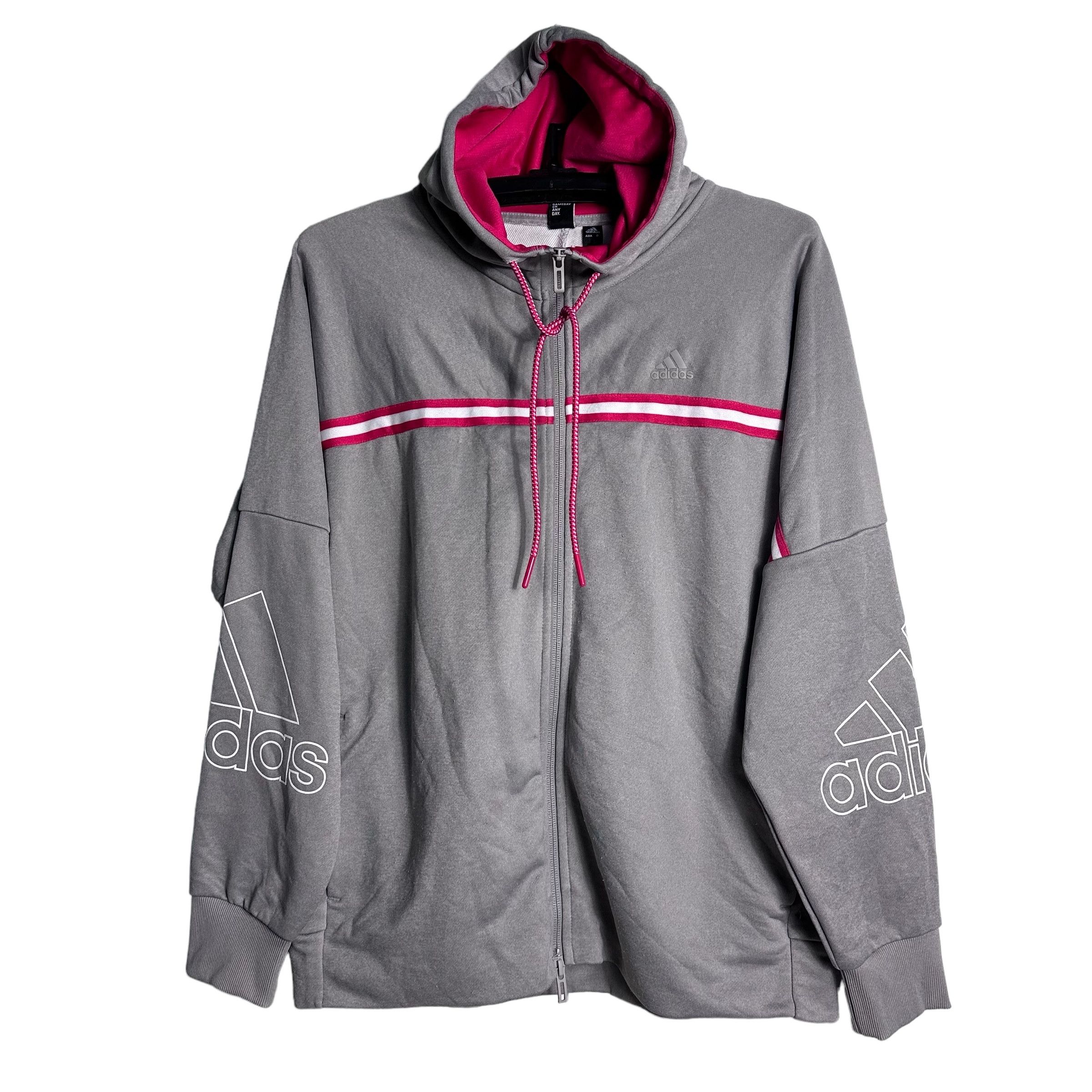 Adidas 🔥RARE🔥Vintage Adidas Sport Casual Full-Zip Jacket Size US M / EU 48-50 / 2 - 1 Thumbnail