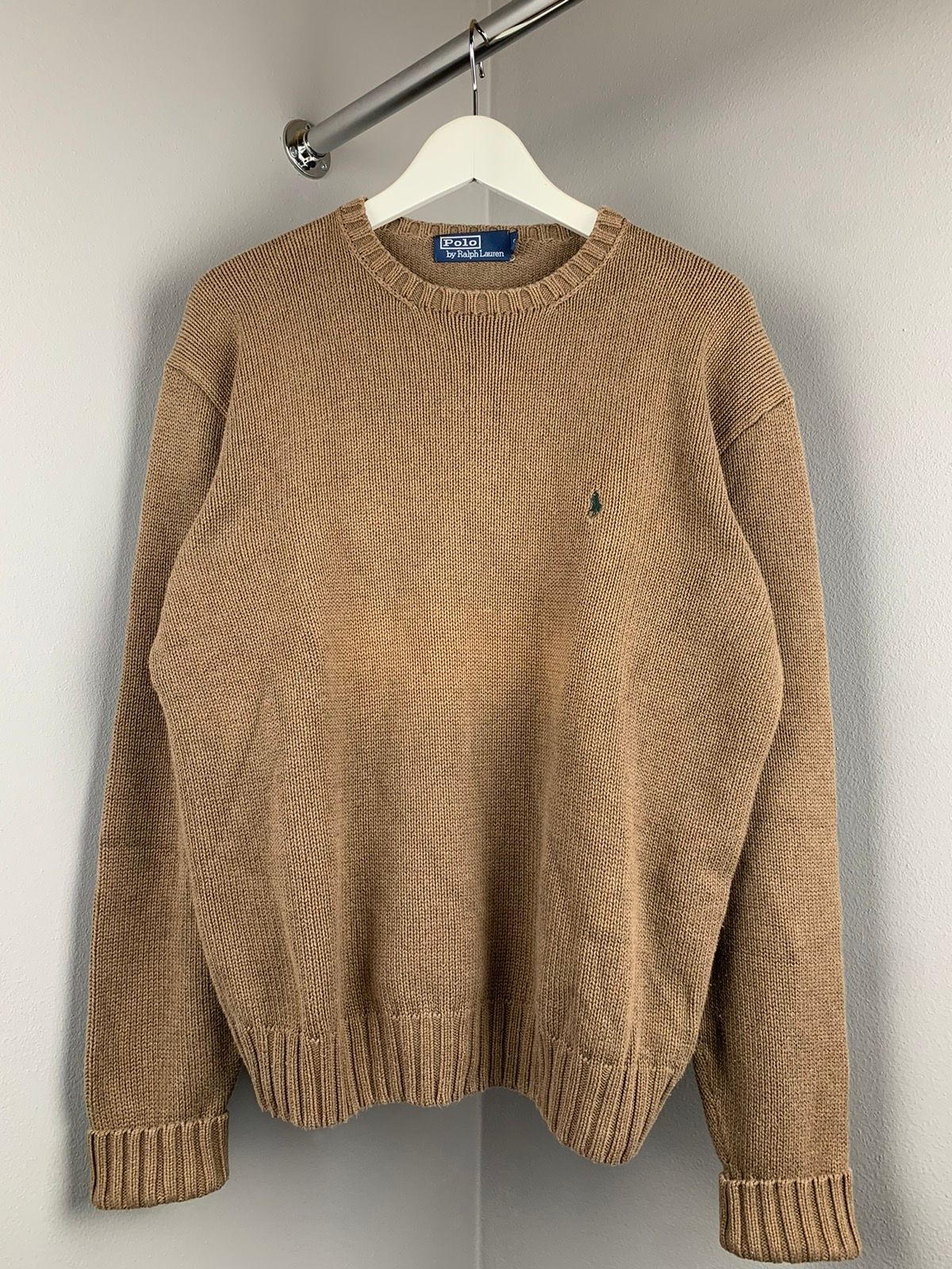 Pre-owned Polo Ralph Lauren X Vintage Sweater Polo Ralph Laurent Vintage Very In Brown