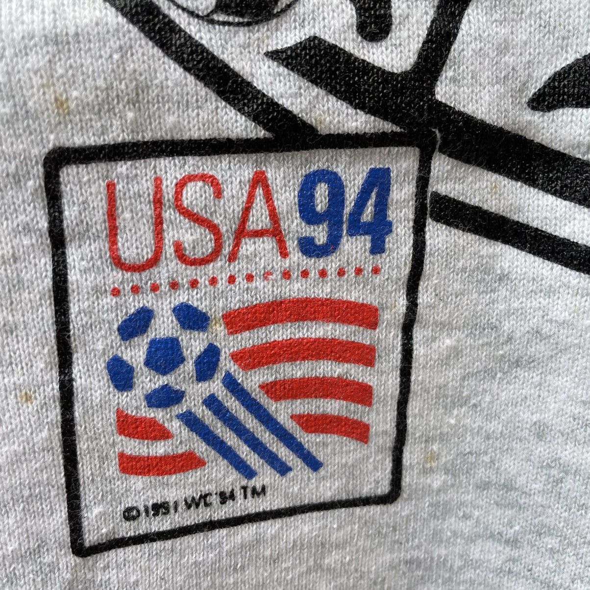 Vintage 🔥Vintage 1994 Fifa World Cup Soccer Mascot Logo Sweatshirts Size US S / EU 44-46 / 1 - 8 Thumbnail