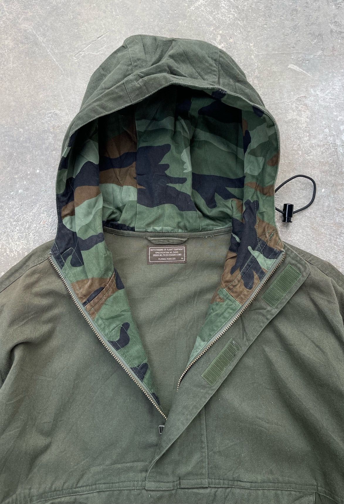 Japanese Brand × Vintage Vintage Military Flying Forces Anorak Jacket Size US M / EU 48-50 / 2 - 9 Thumbnail