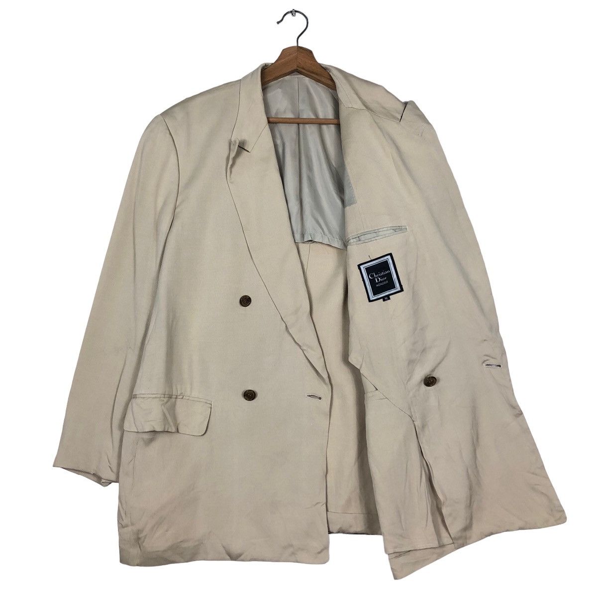 Christian Dior Monsieur 🔥Vintage Double Breast Coats Jacket Christian Dior Monsiuer Size US M / EU 48-50 / 2 - 11 Thumbnail