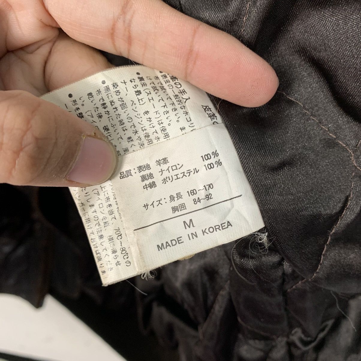 Japanese Brand D Homme A Homme Military Flight Leather Jacket Size US M / EU 48-50 / 2 - 16 Thumbnail