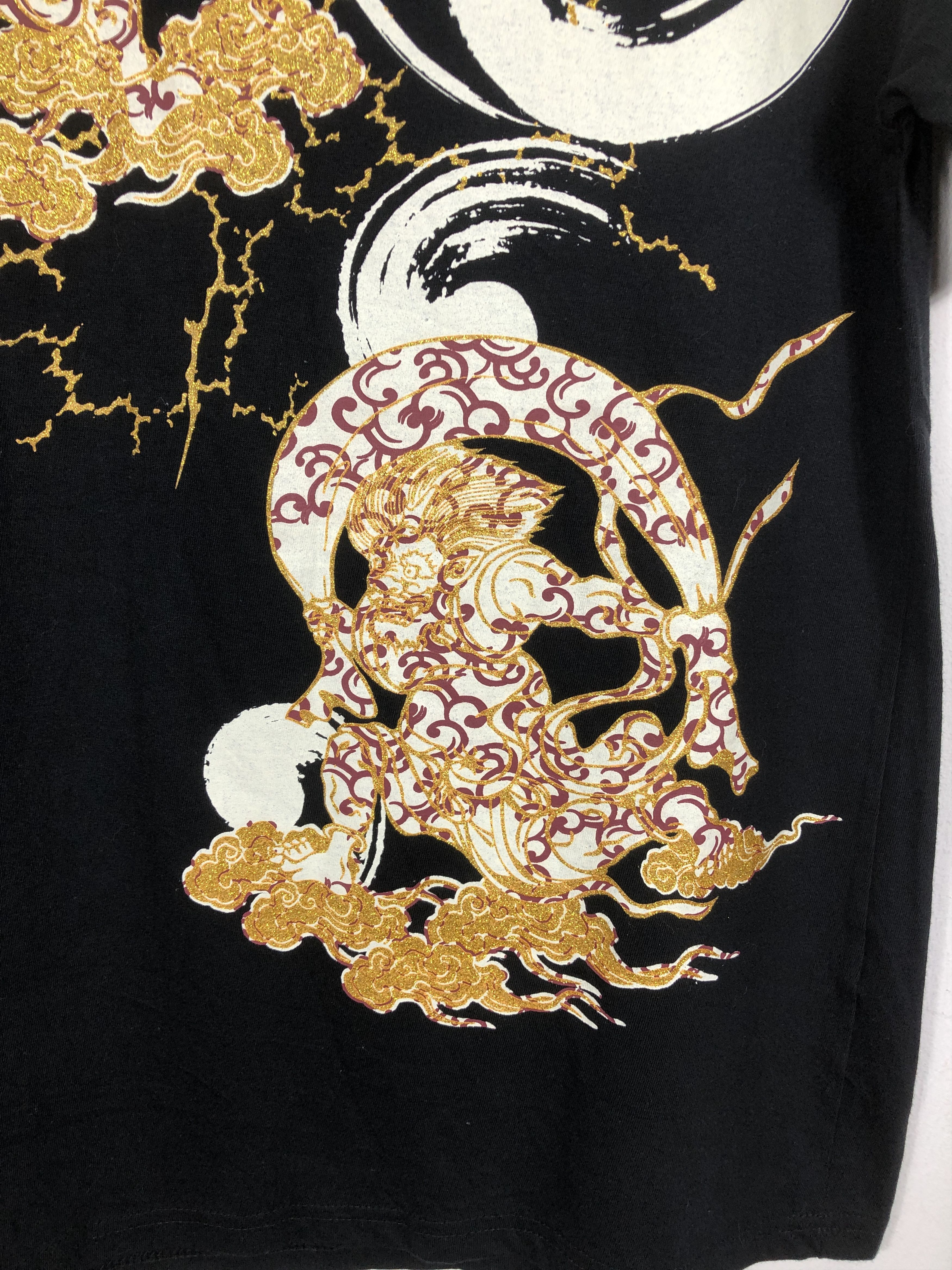 Japanese Brand Japanese Brand Bullet Noise Fujin And Raijin T-Shirt Size US M / EU 48-50 / 2 - 6 Thumbnail