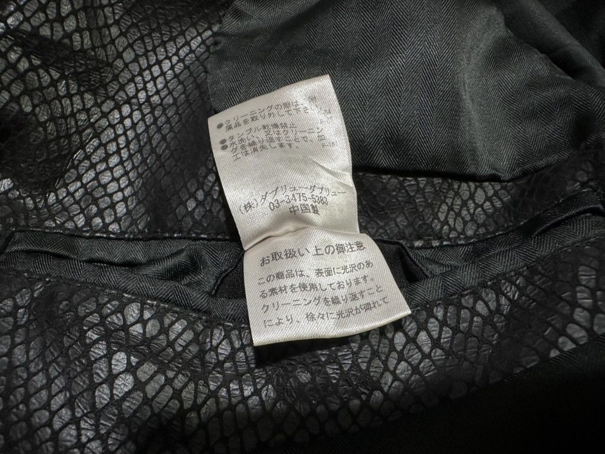 If Six Was Nine 🔥Y2K Archived Buffalo Bobs Snakeskin Blazer Jacket Goth Punk Size US S / EU 44-46 / 1 - 14 Thumbnail