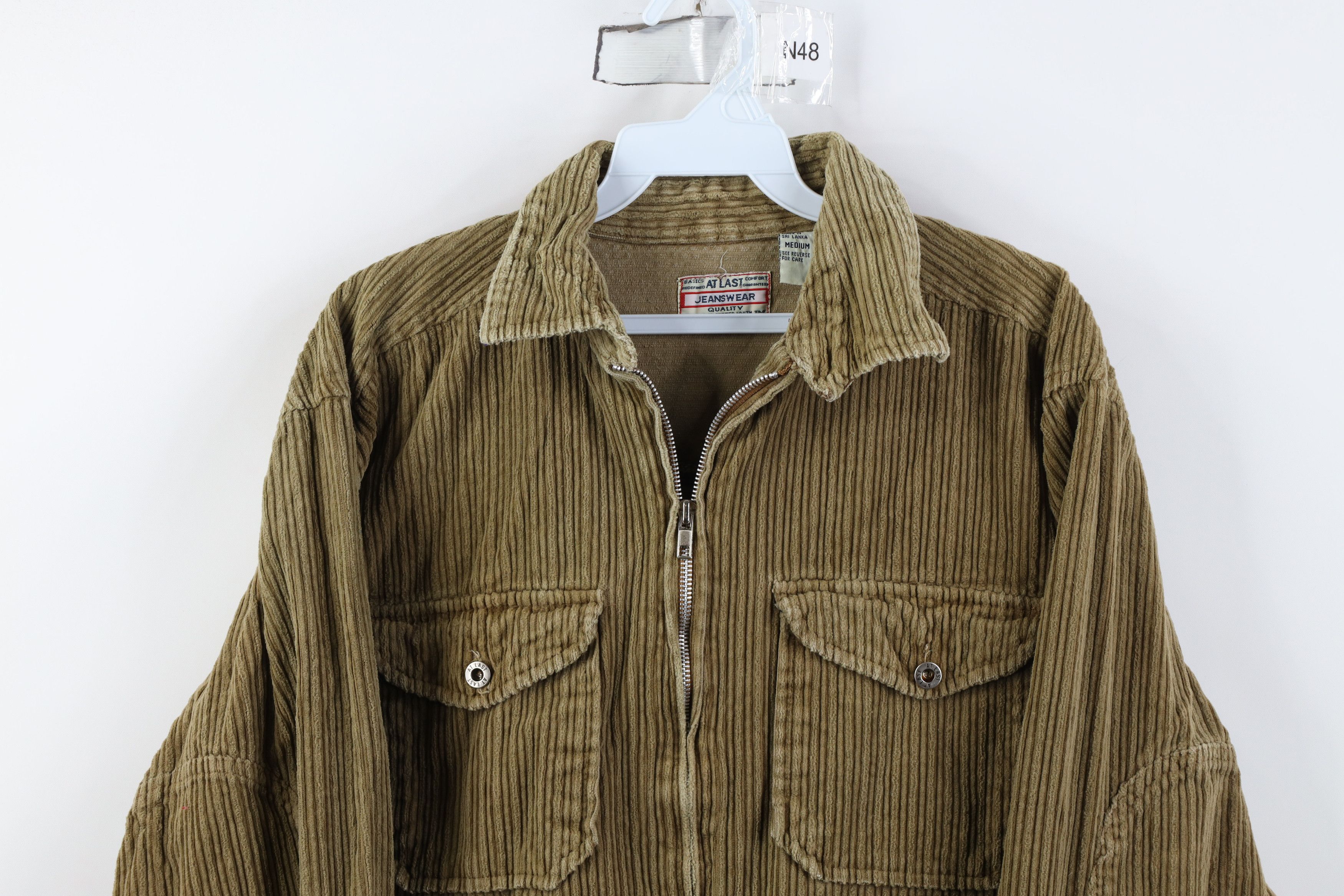 Vintage Vintage 90s Y2K Streetwear Babydoll Corduroy Shirt Jacket Size M / US 6-8 / IT 42-44 - 2 Thumbnail