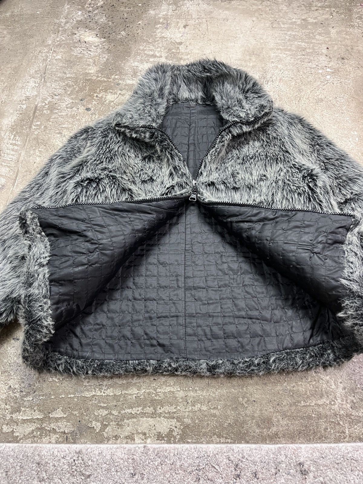 Vintage 2000s BOXY CHEWBACCA TEDDY SHERPA ECO FUR COAT JACKET № 2251 Size US L / EU 52-54 / 3 - 8 Thumbnail